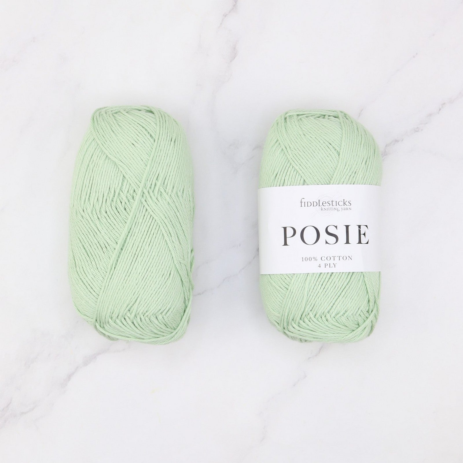 Fiddlesticks Posie in colourway Nil – 4ply weight cotton yarn