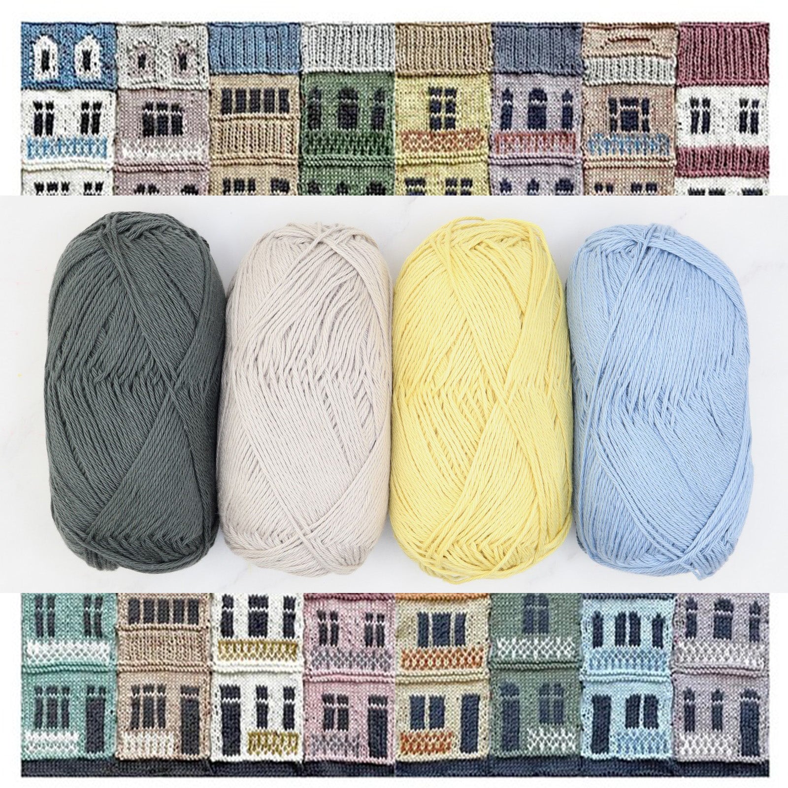 Sydney Terraces Yarn Starter knitting kit