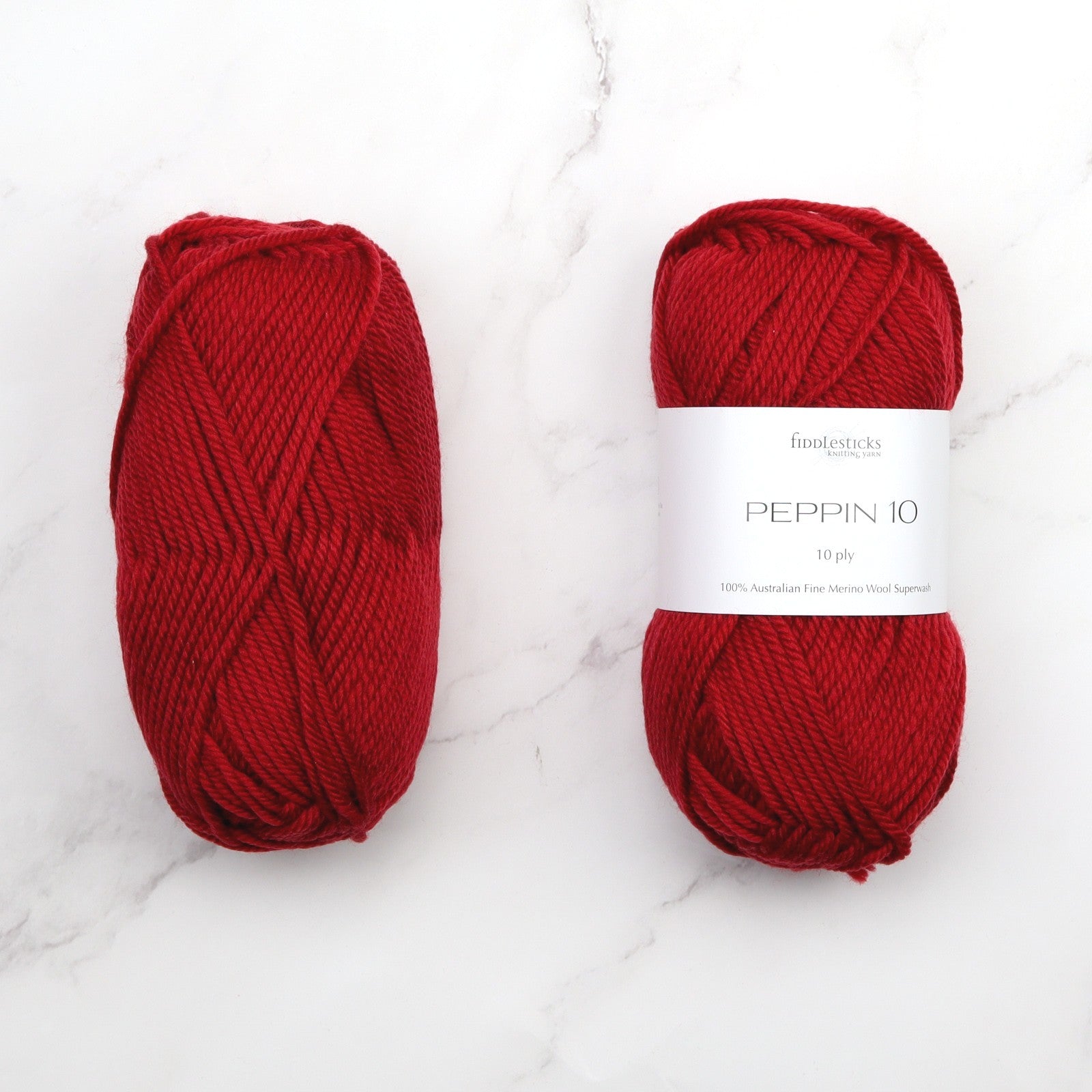 Woolf Shawl kit, colourway Geranium