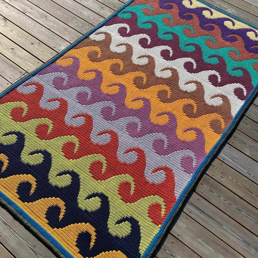 Martin up North Waves Blanket crochet kit – view 4