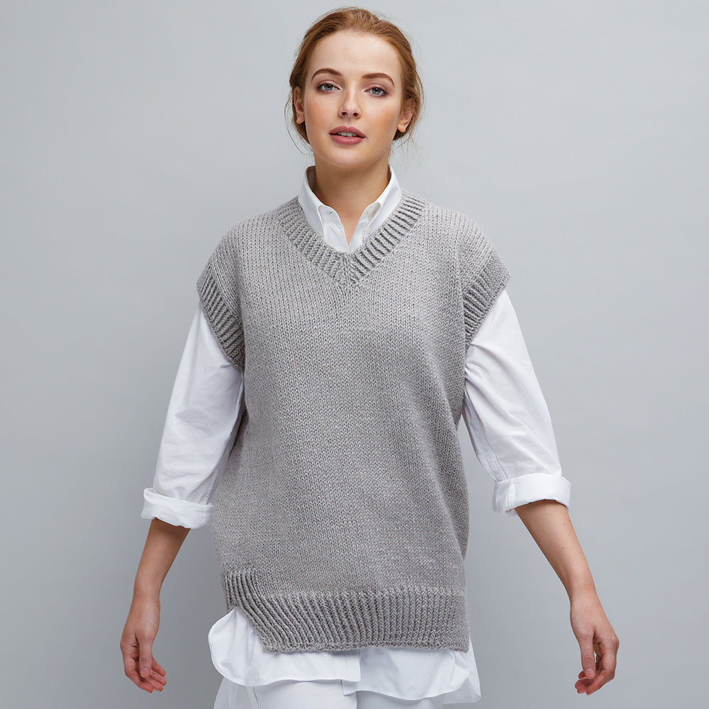 Foster Vest knitting kit