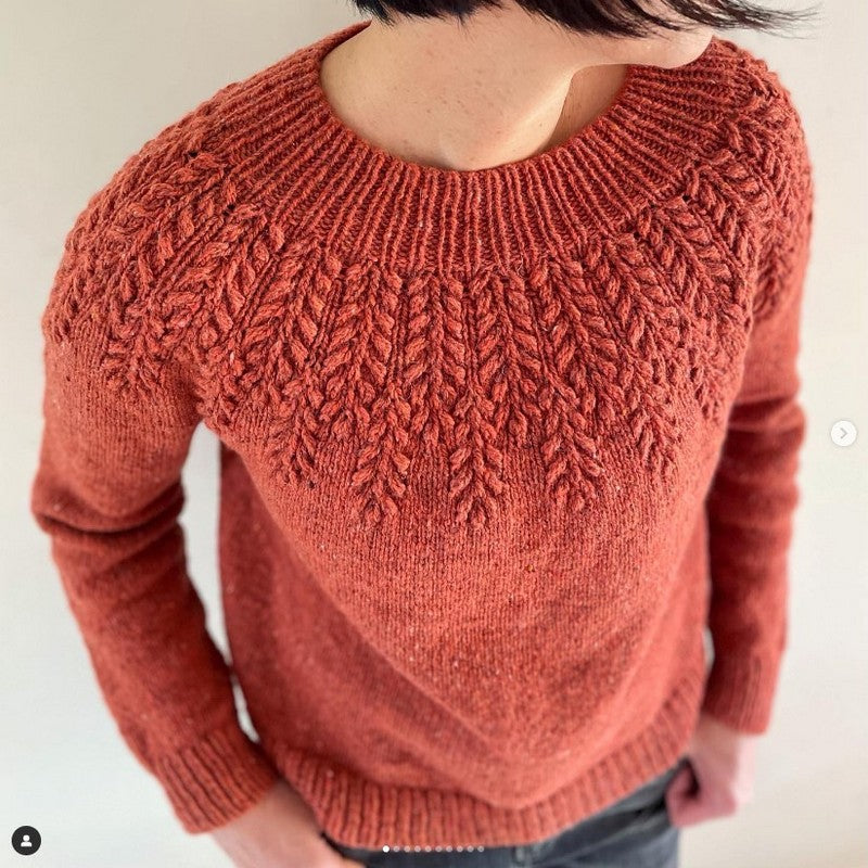 Field Sweater knitting kit