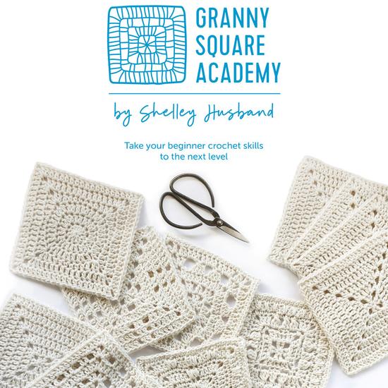 Granny Square Academy – crochet pattern book