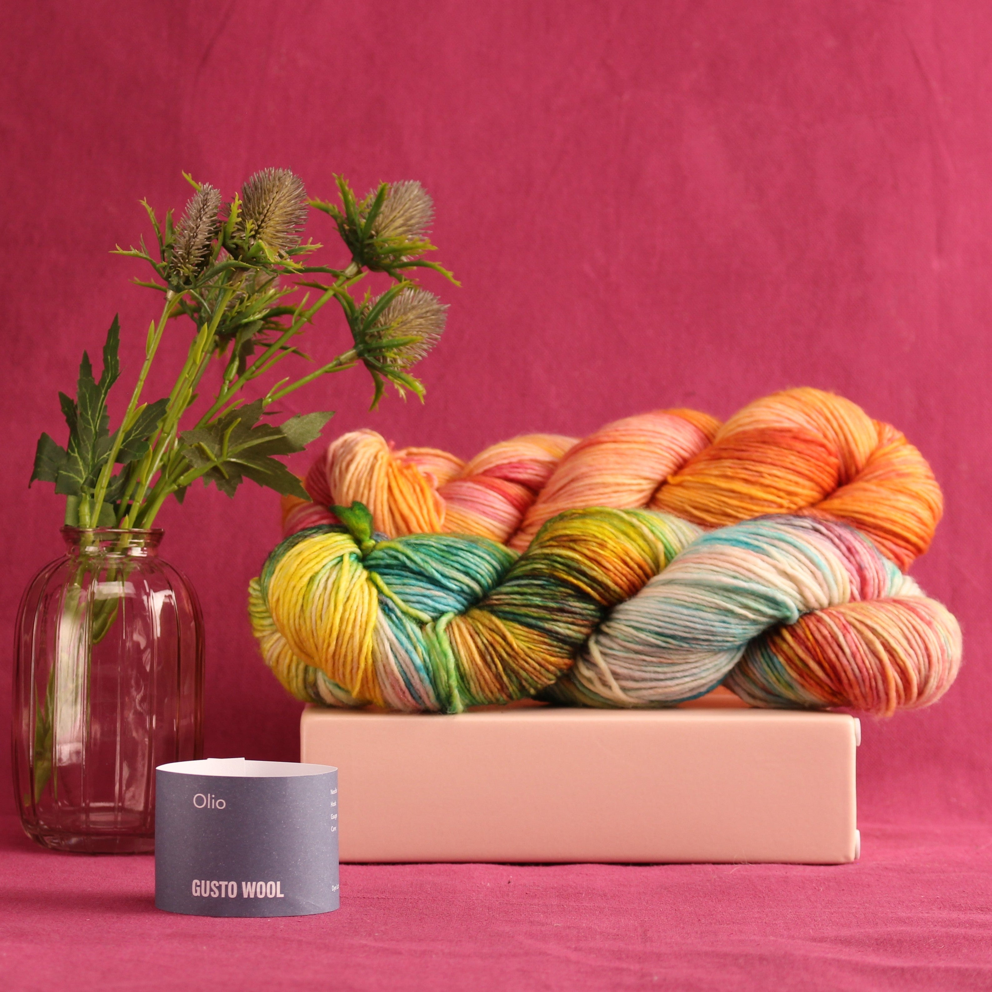 Gusto Wool Olio – 10ply weight merino yarn – view 2