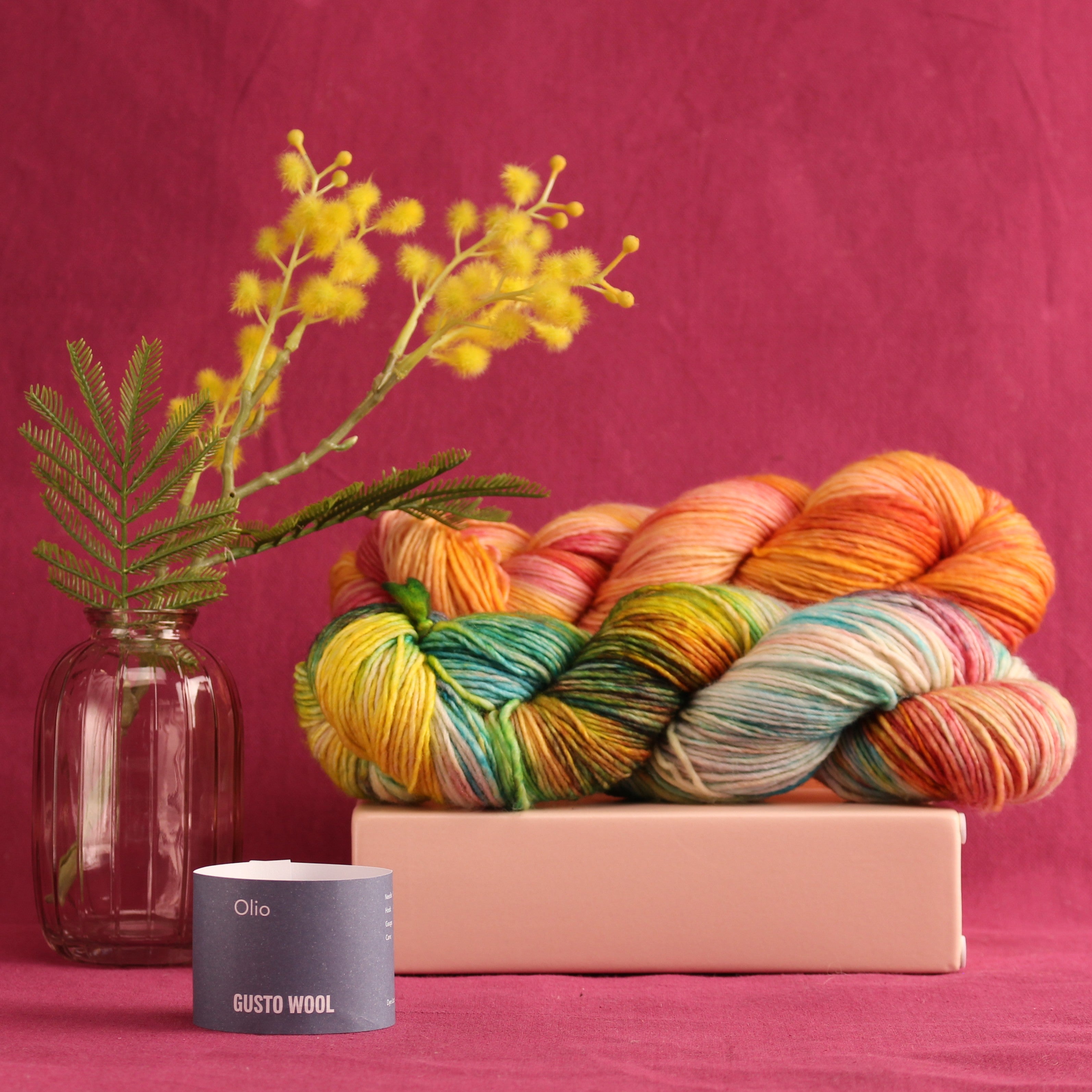 Gusto Wool Olio – 10ply weight merino yarn