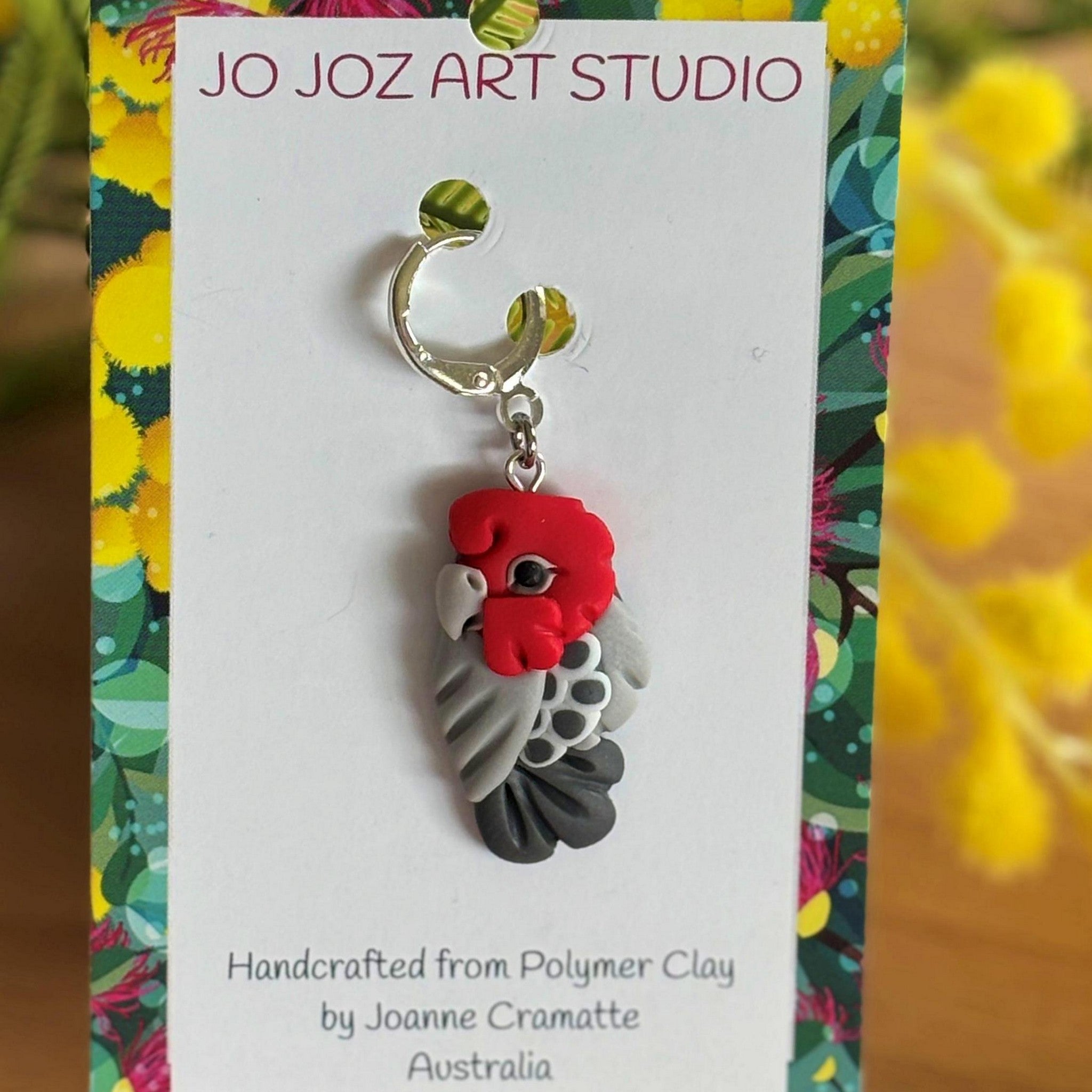 Jo Joz Art Studio Australian Birds Stitch Markers – view 2