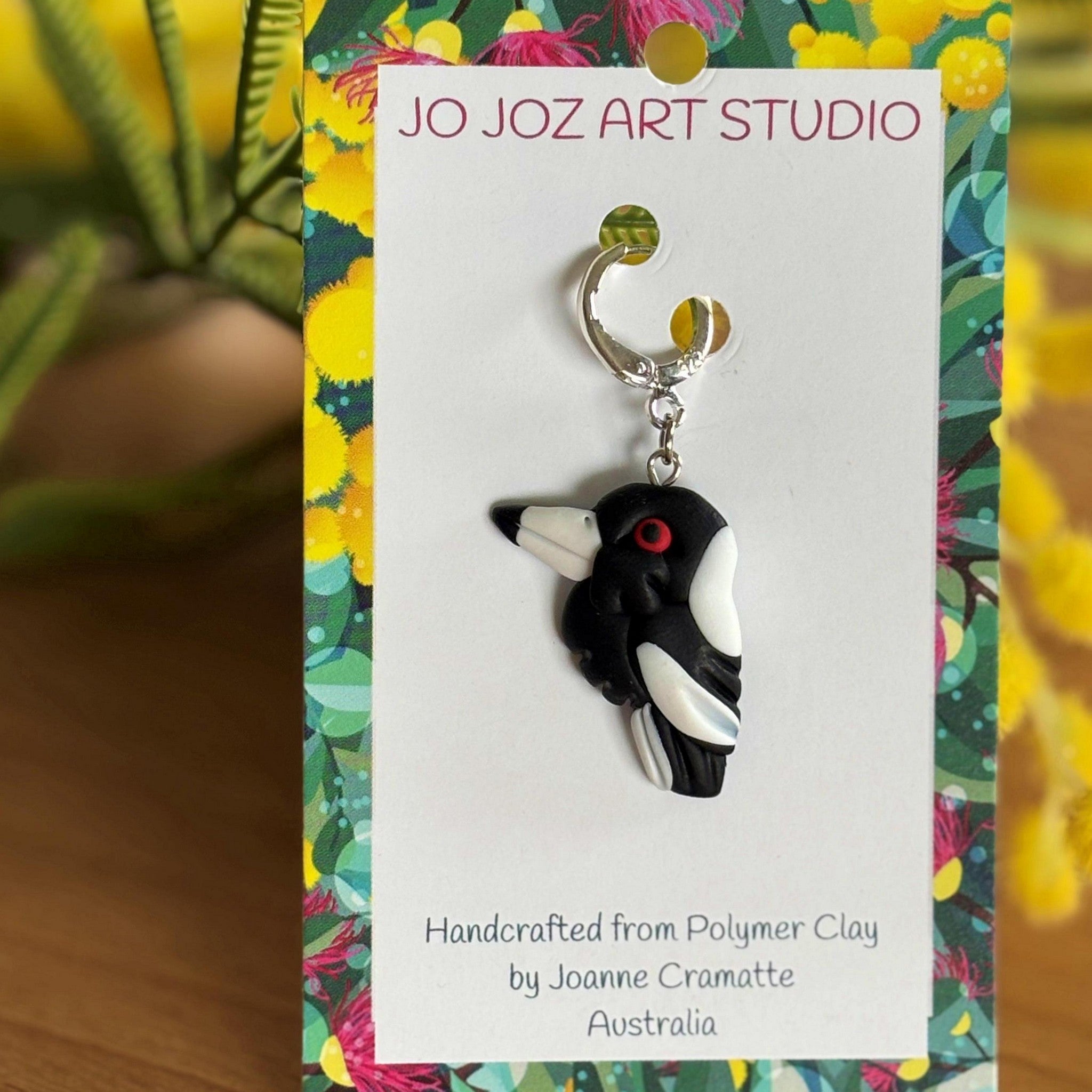 Jo Joz Art Studio Australian Birds Stitch Markers – view 4