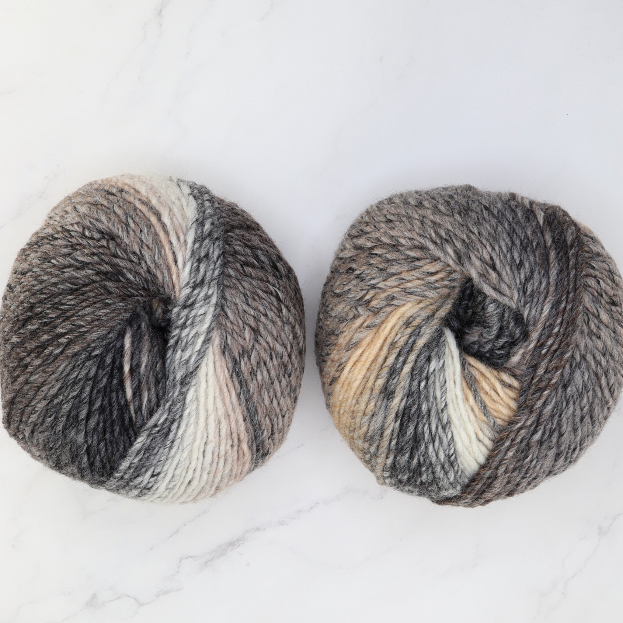 Katia Azteca in colourway Greys & Naturals – 10ply weight wool, acrylic yarn