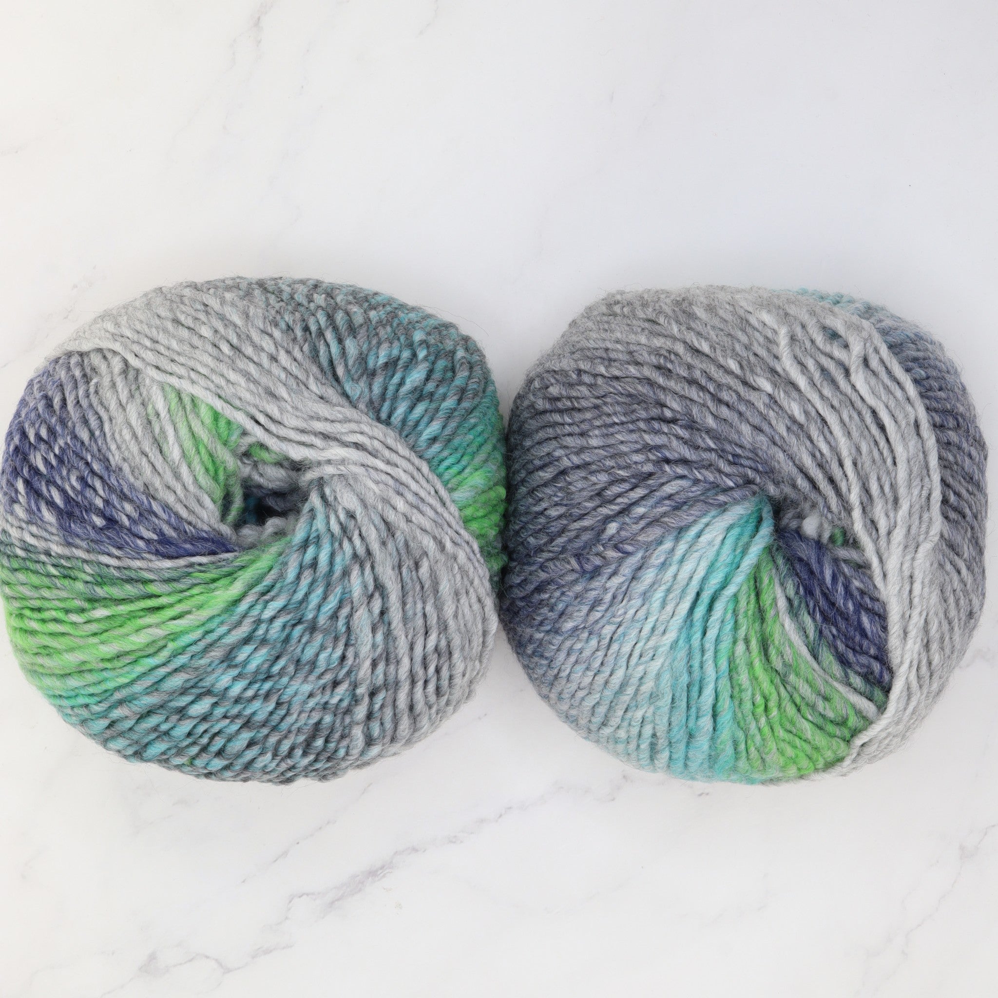 Katia Azteca in colourway Ocean Multi – 10ply weight wool, acrylic yarn