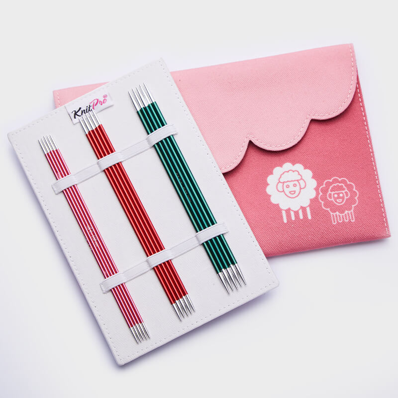 KnitPro Zing Double Pointed Needles (DPN) Set - Starter Set, 15cm