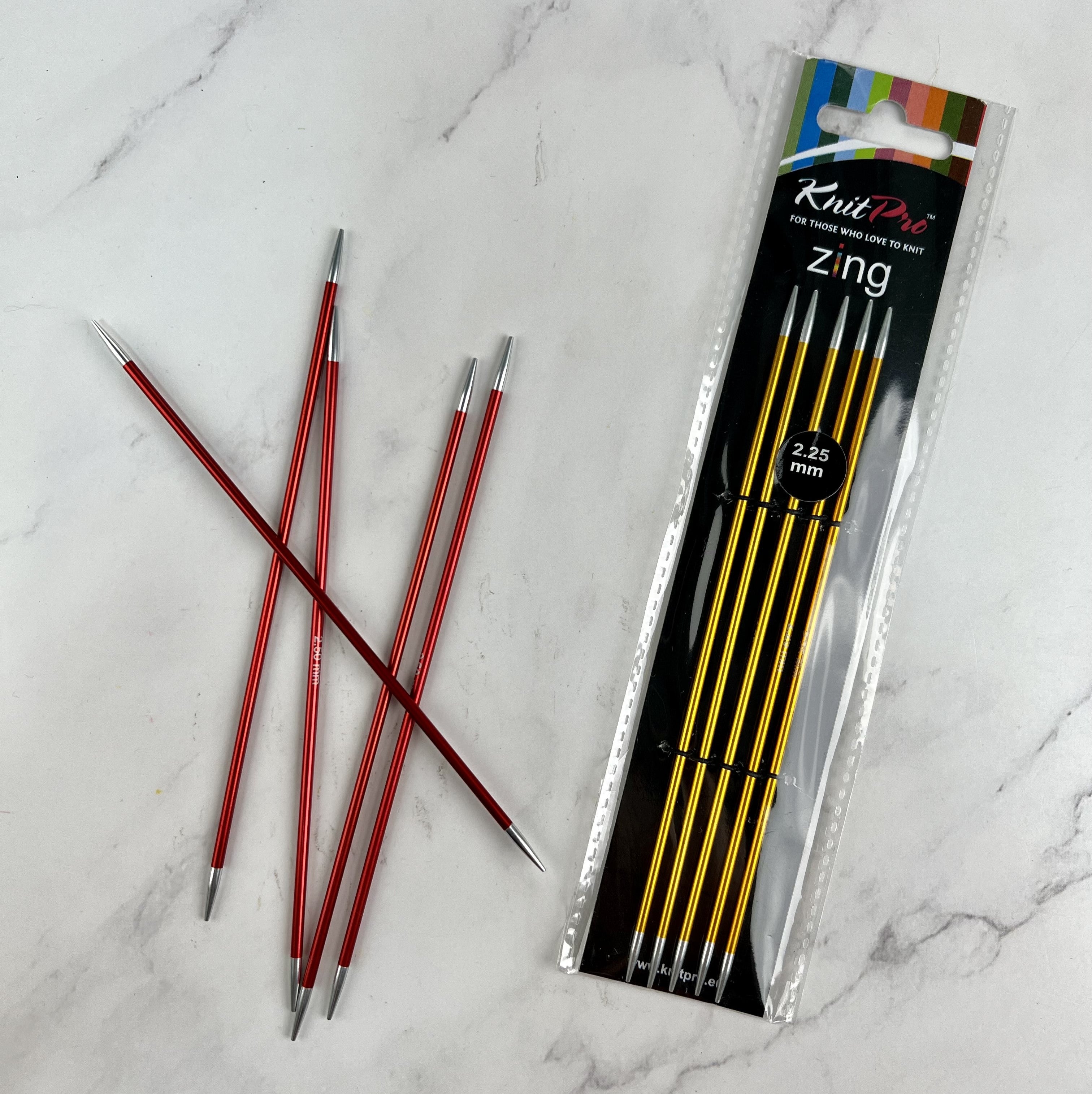 KnitPro Zing Double Pointed Needles – view 2