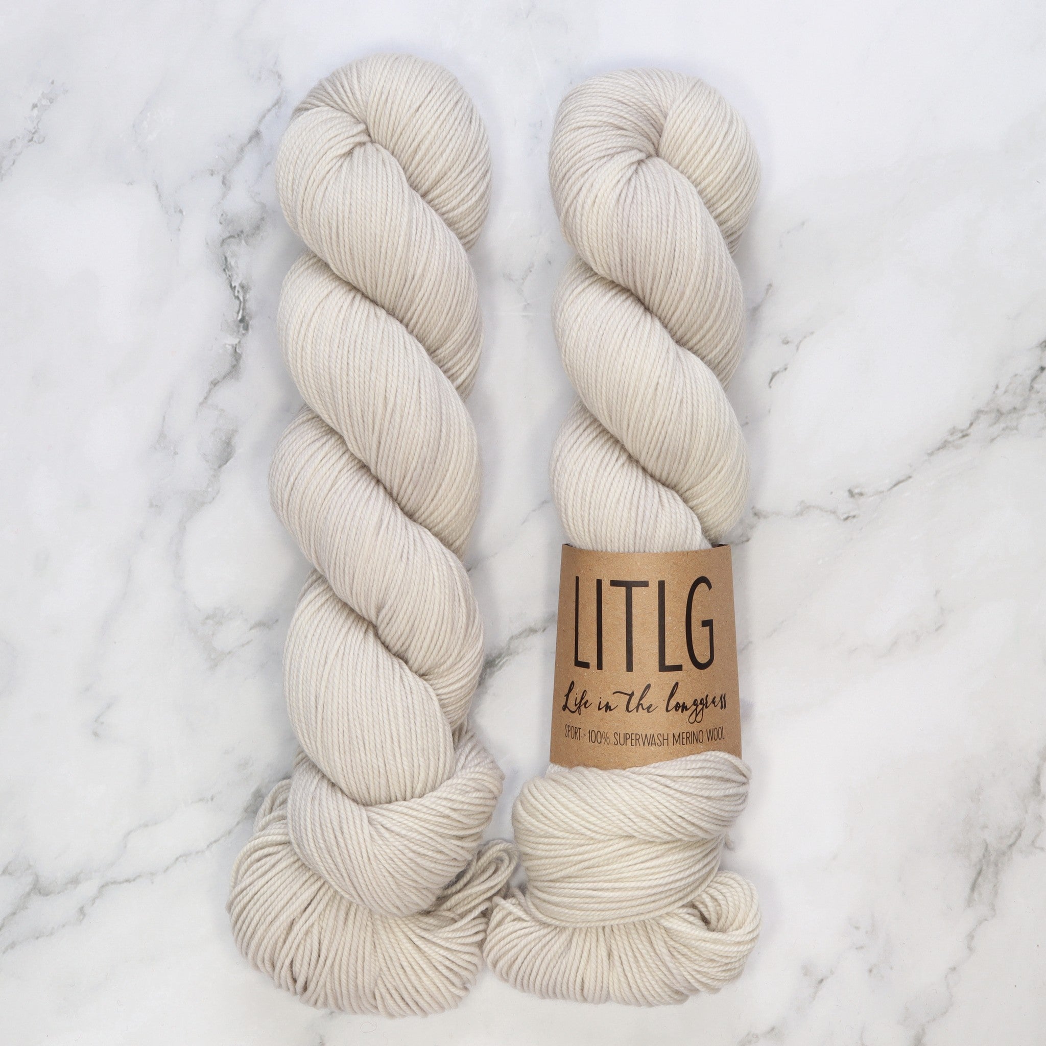 Life in the Long Grass Sport Merino in colourway Irish Mist – 5ply weight merino yarn