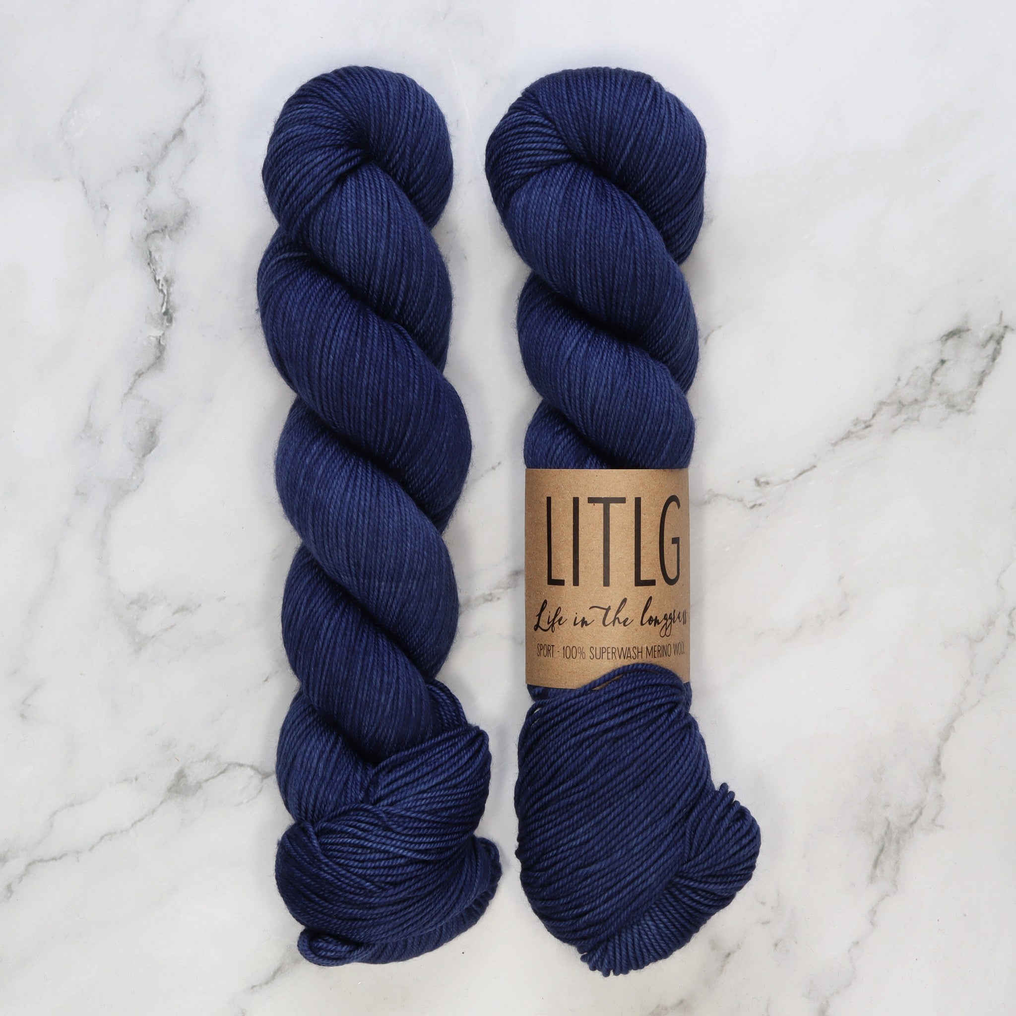 Life in the Long Grass Sport Merino in colourway Mountain Path – 5ply weight merino yarn