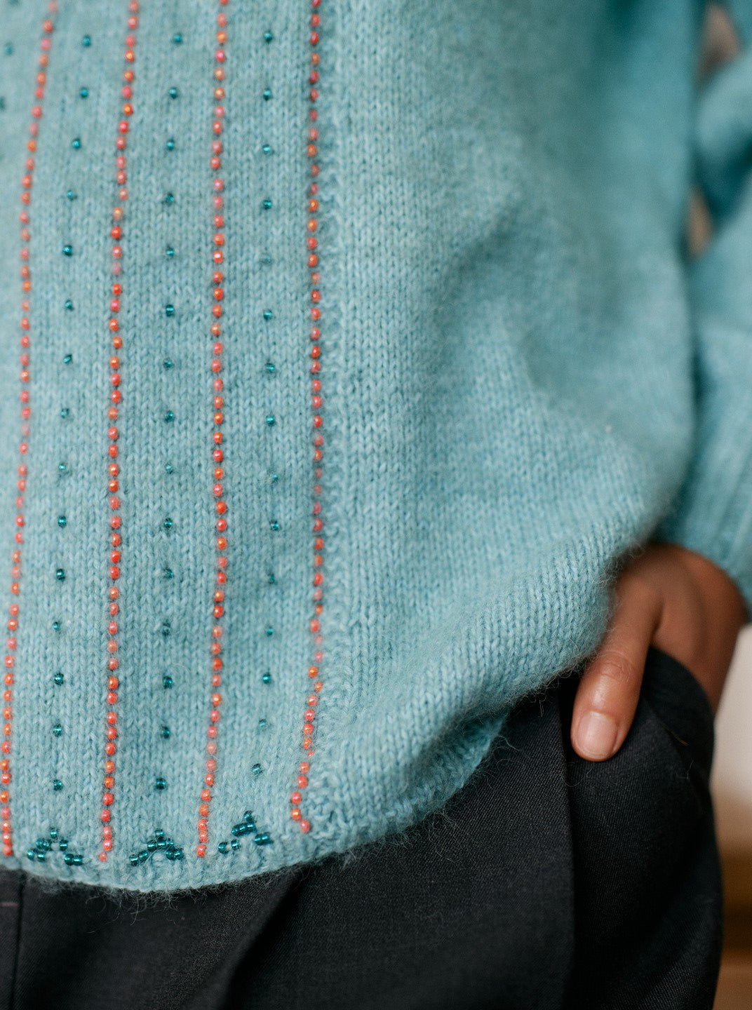 Beaded Colourwork – knitting pattern book – view 9