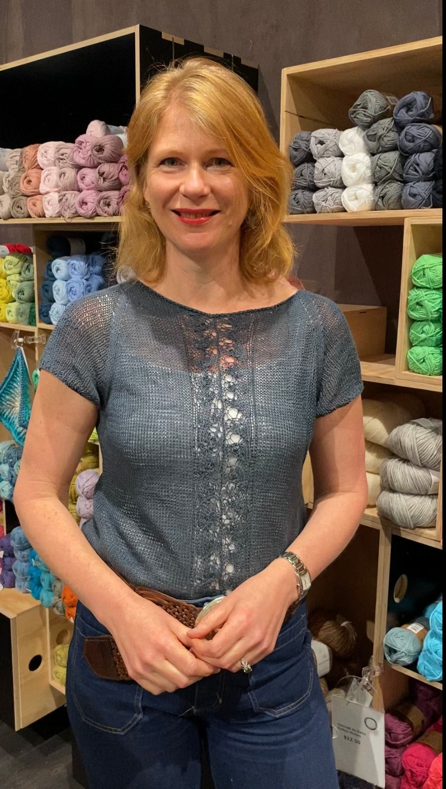 Learn to Knit Simple Lace with Lia