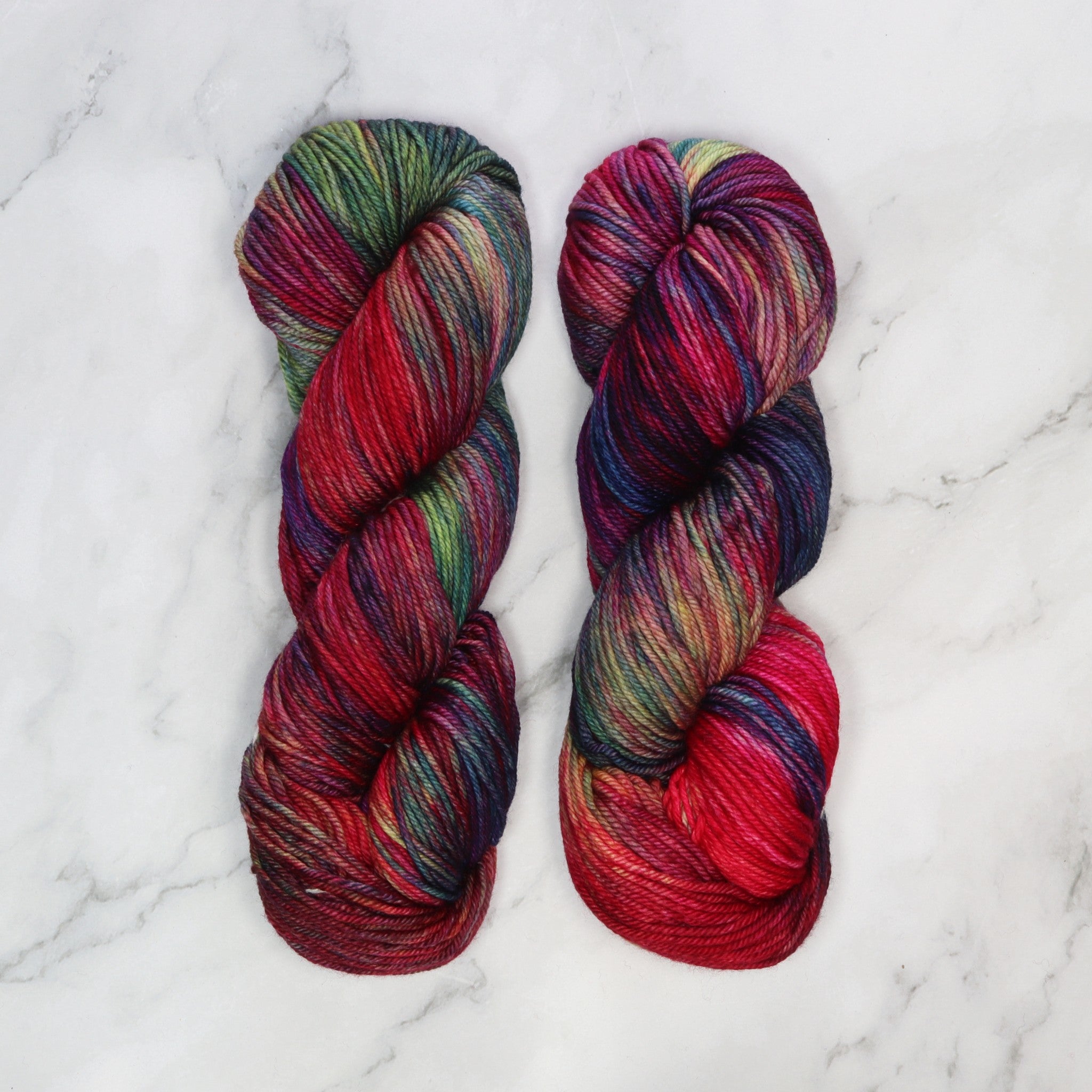 Malabrigo Rios in colourway Aniversario – 10ply weight merino yarn