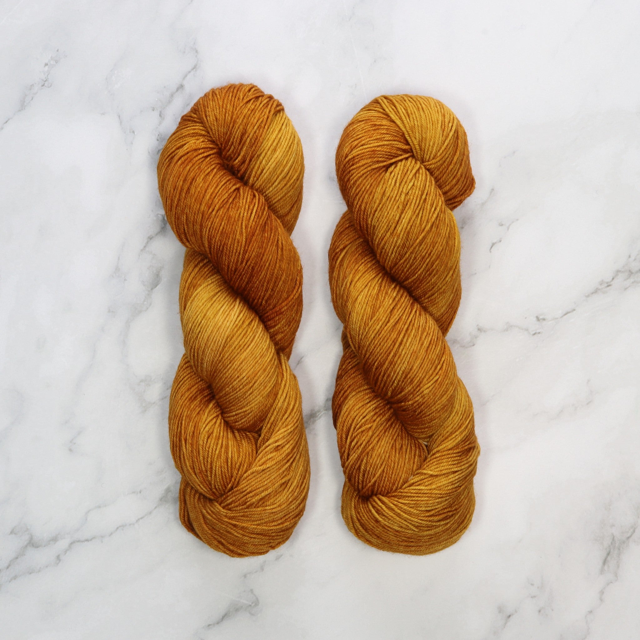 Malabrigo Ultimate Sock in colourway Oro – 4ply weight merino, nylon yarn