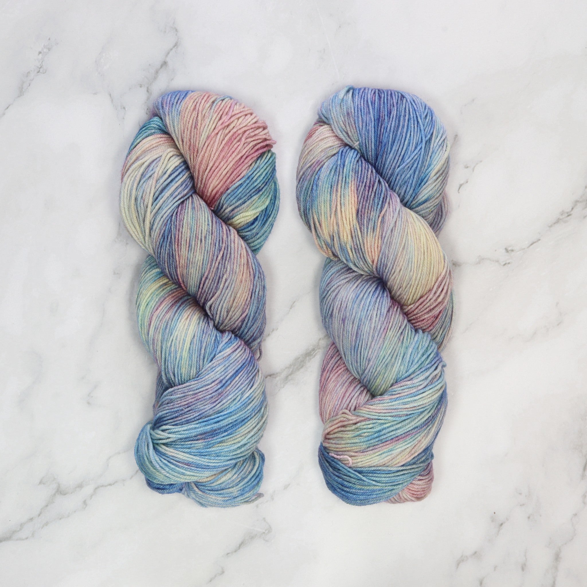 Malabrigo Ultimate Sock in colourway Arapey – 4ply weight merino, nylon yarn