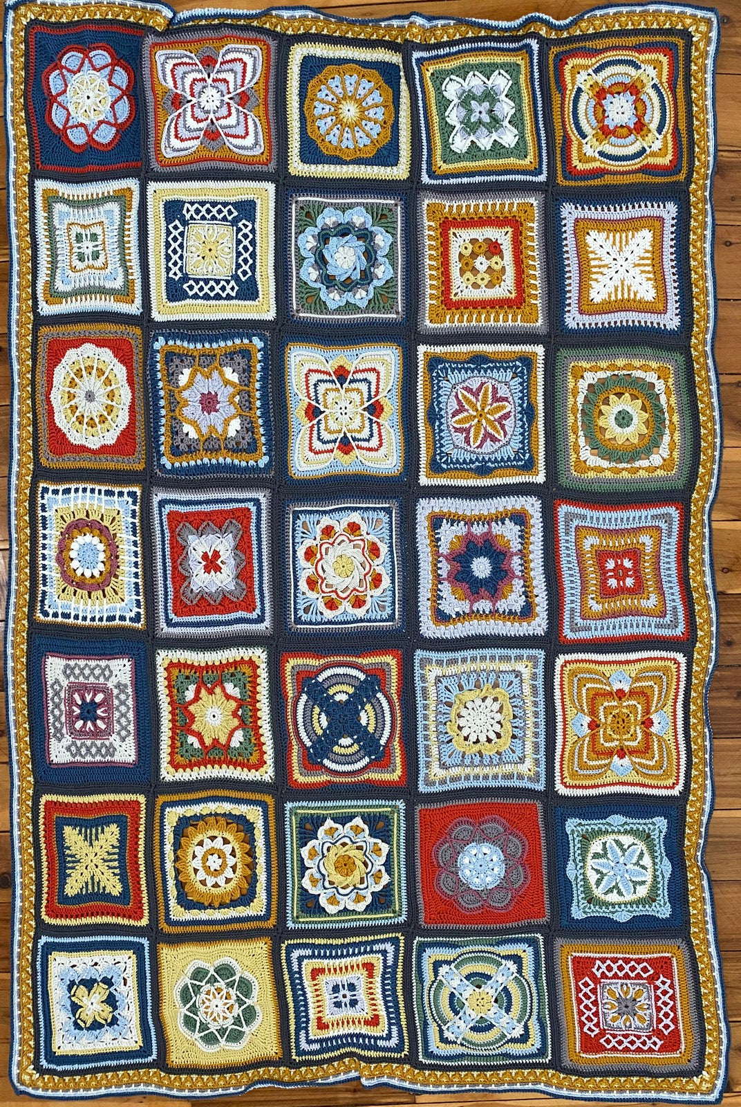 Nuts About Squares crochet kit – view 2