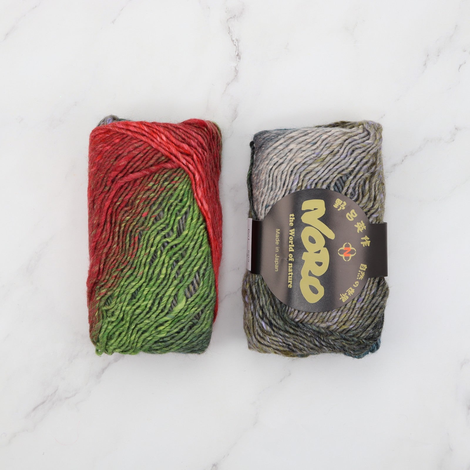 Noro Silk Garden in colourway Takatsuki – 10ply weight silk, mohair, wool yarn