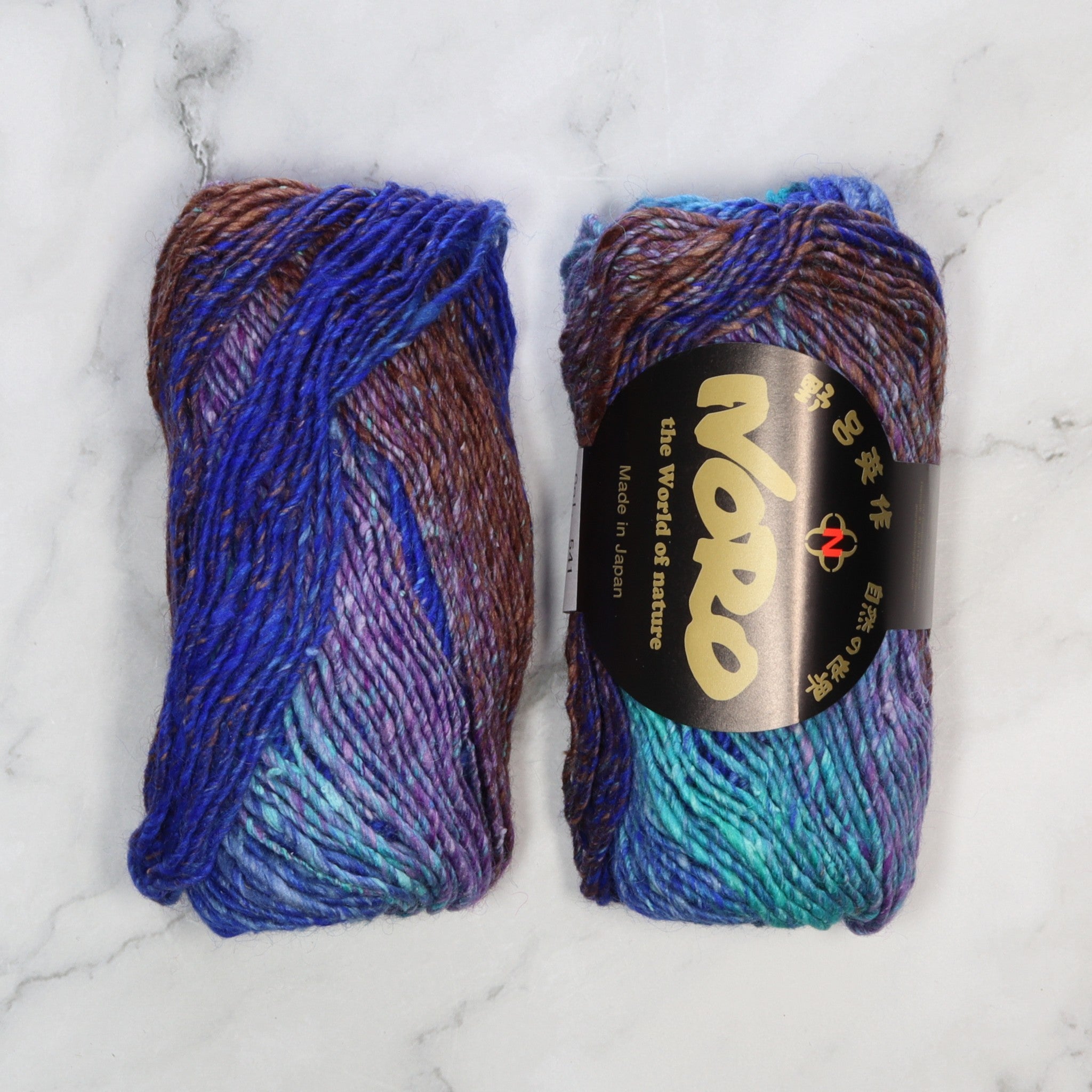 Noro Silk Garden in colourway Lyo – 10ply weight silk, mohair, wool yarn