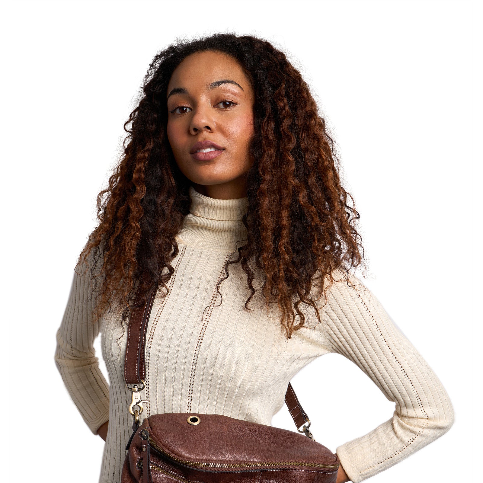 Project 139 Yarn Feed Crossbody Bag — Re:Designed — Woodsmoke
