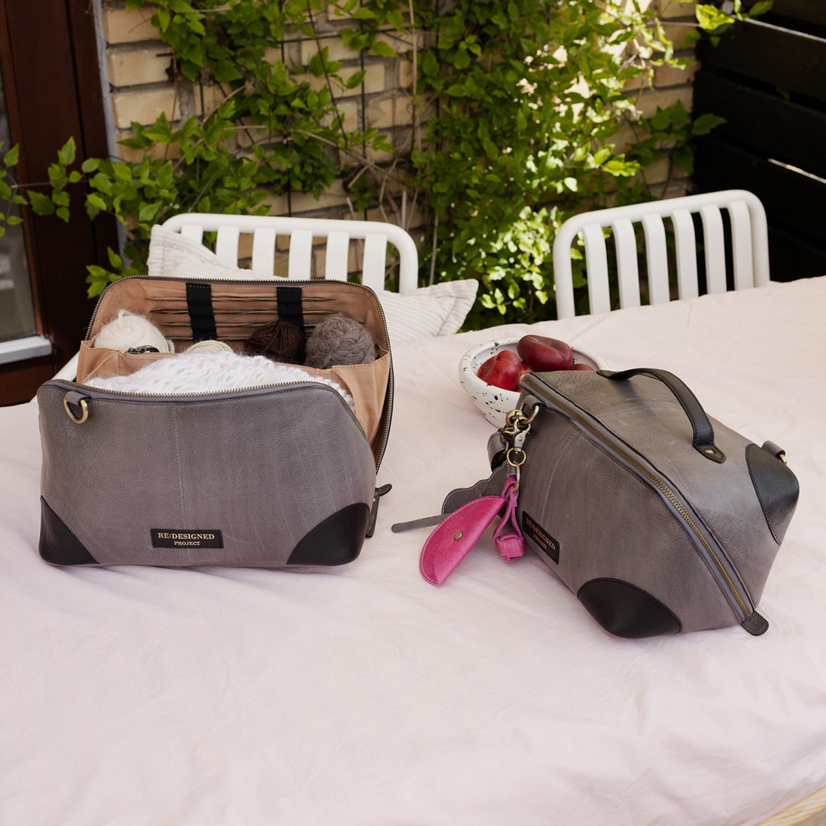 Re:Designed Project 78 Two-Tone Small Organiser – Grey/Black