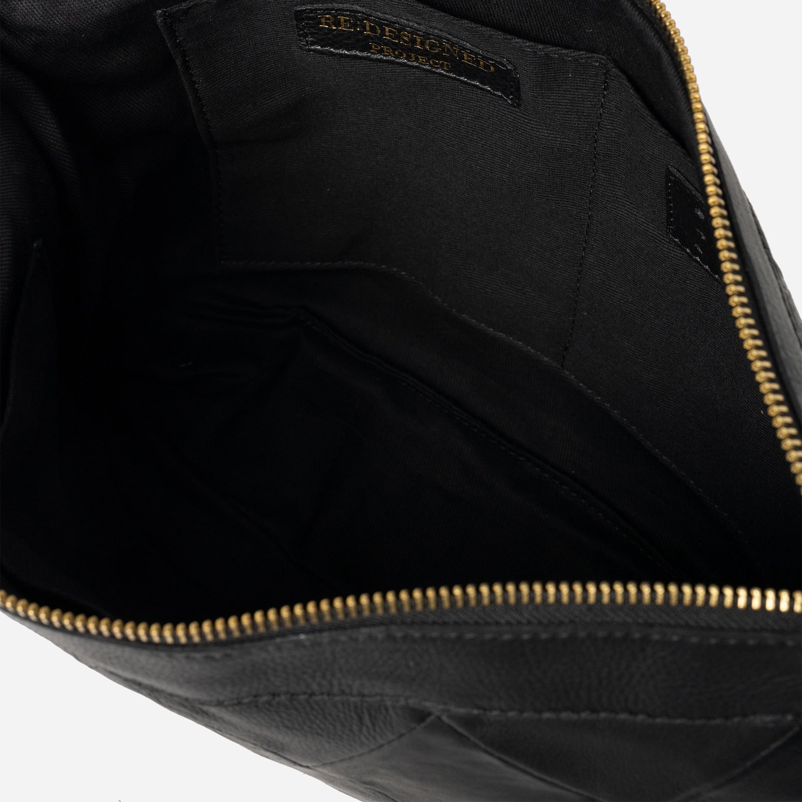 Project 17 Quilted Project Clutch — Re:Designed — Black/Gold