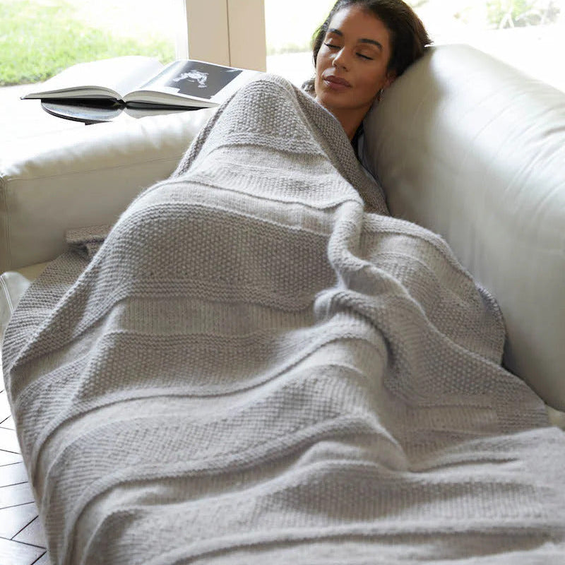 Blenheim Blanket knitting kit – view 2