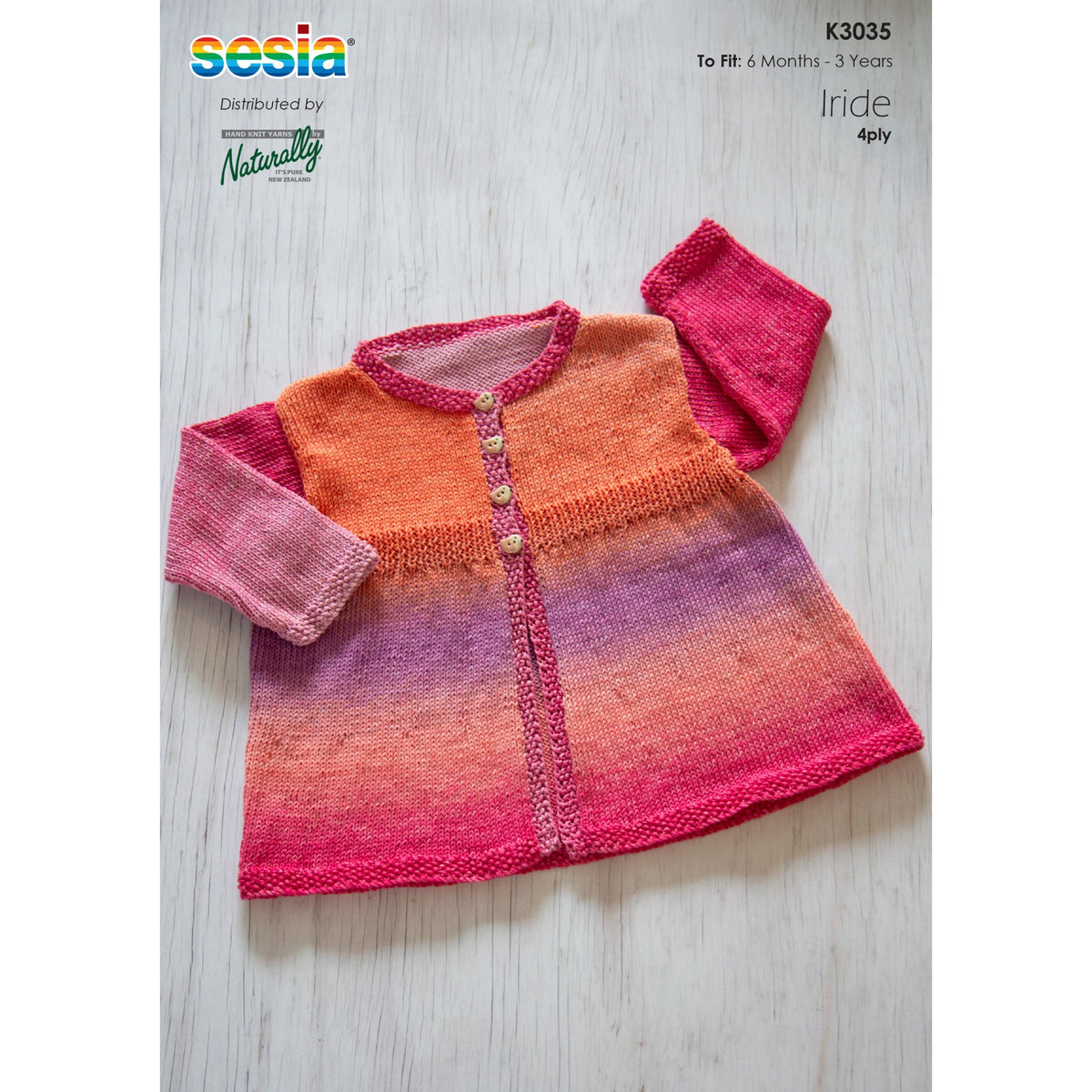 K3035 Child's Jacket – the pattern leaflet