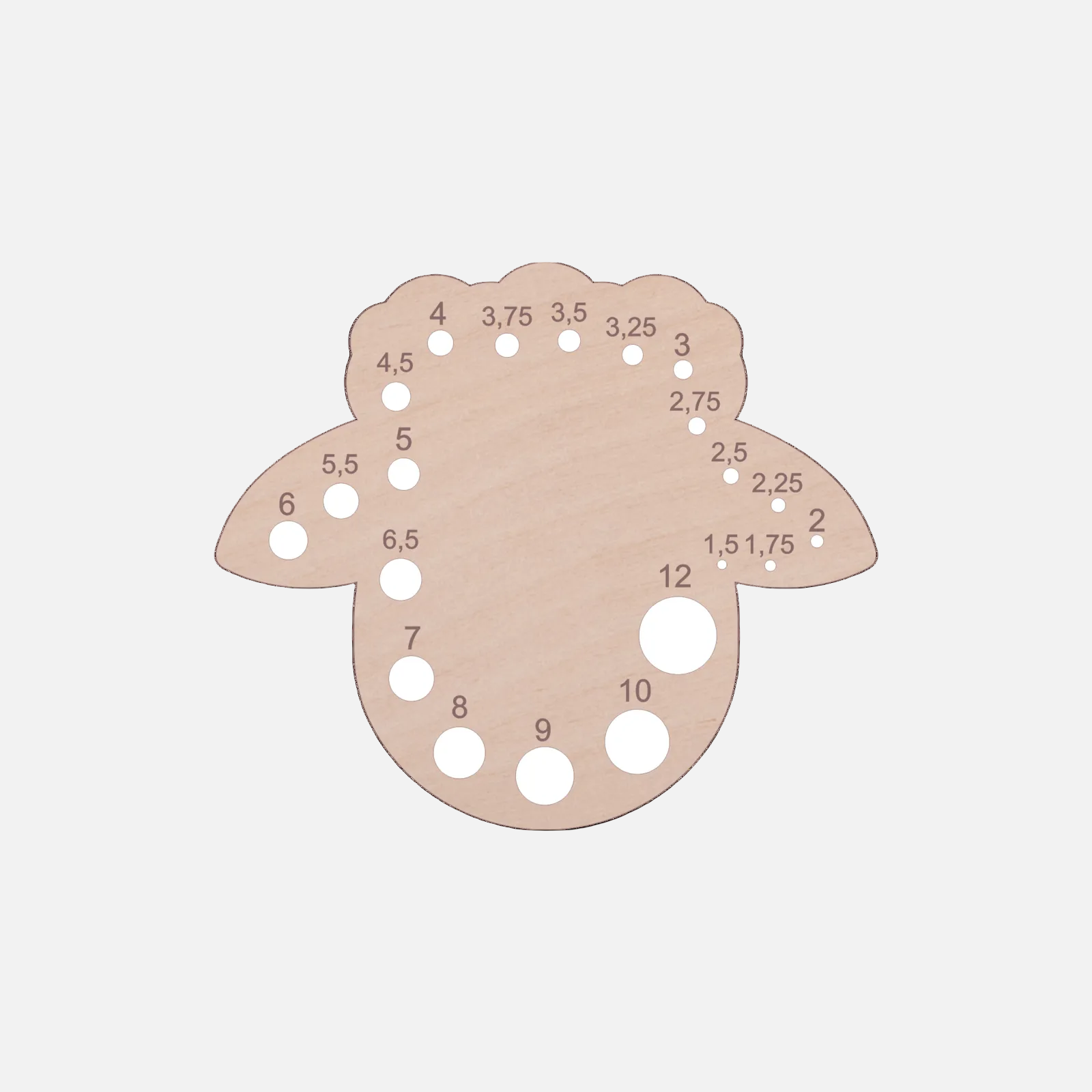 Fiori Sheep's Head Needle Gauge