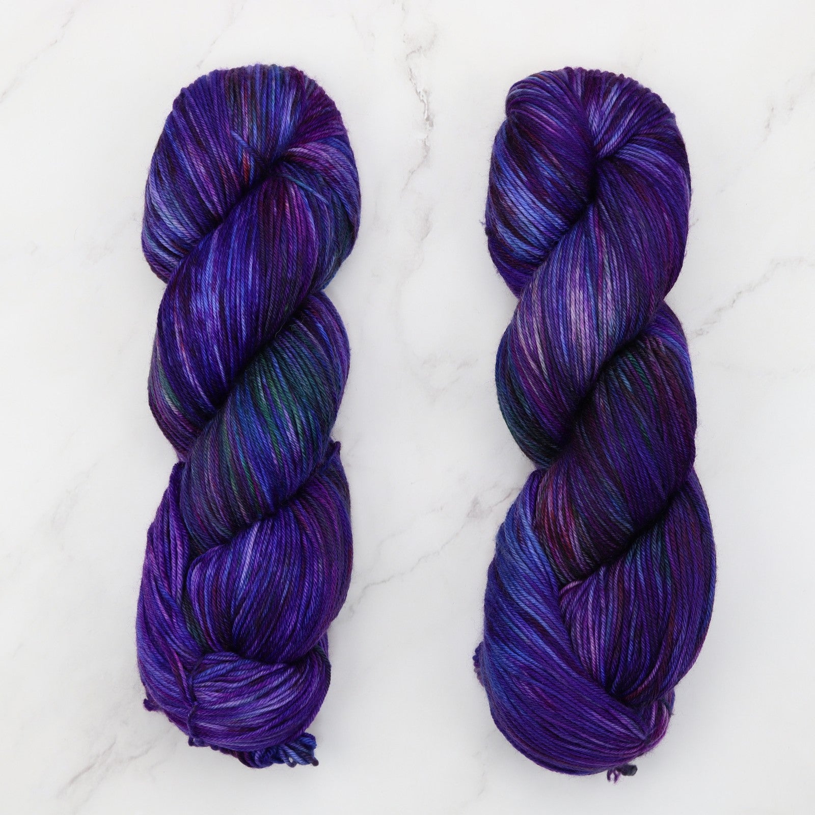 Prestige Yarns Fiori Sock in colourway Tibouchina – 4ply weight merino, nylon yarn