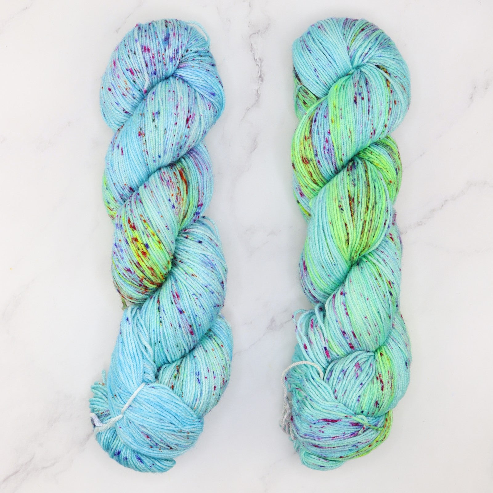 Prestige Yarns Fiori Sock in colourway Bubble Gum Cream – 4ply weight merino, nylon yarn