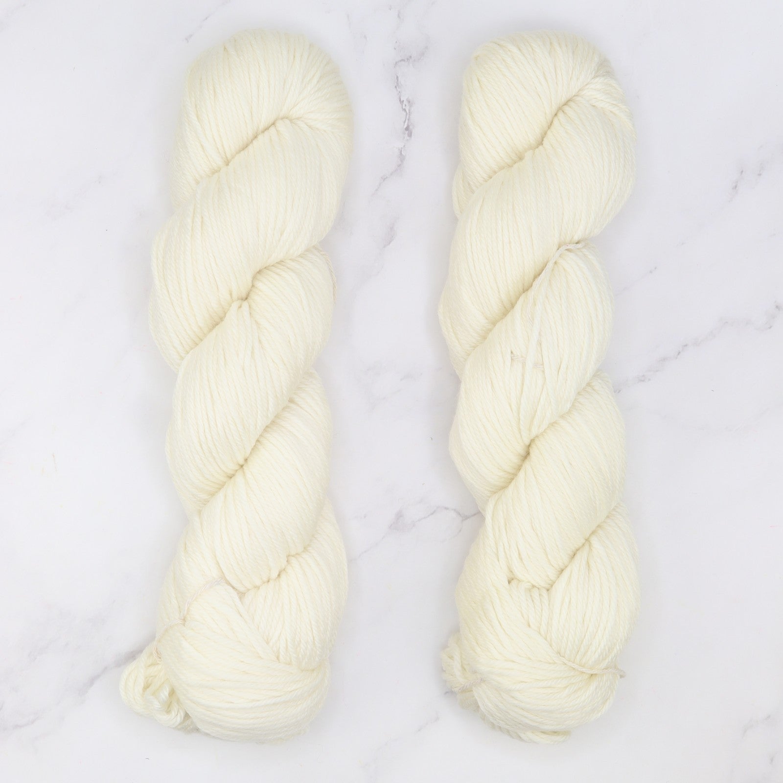 Fiori DK IV in colourway Ecru – 8ply weight merino yarn