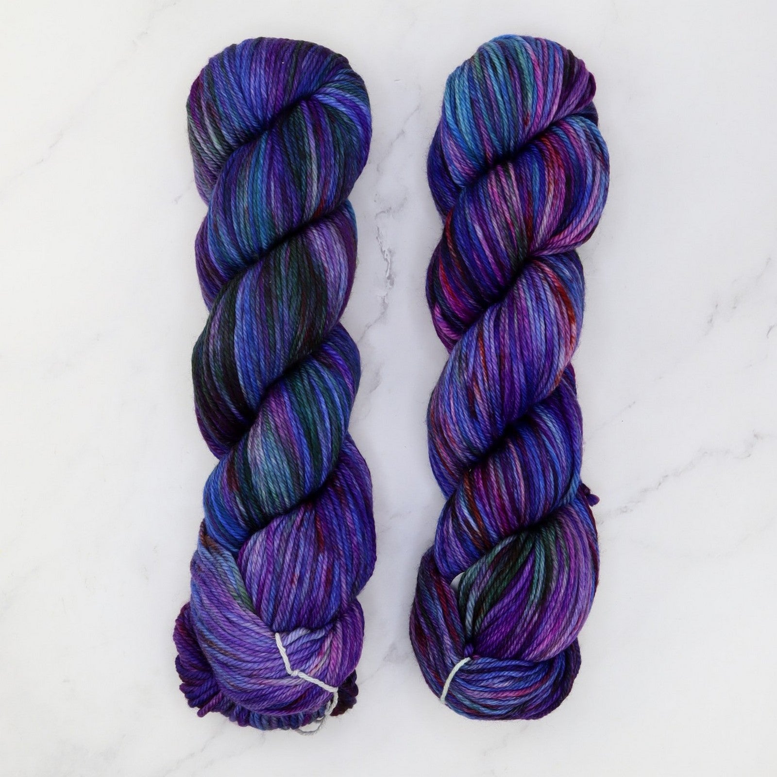 Fiori DK IV in colourway Tibouchina – 8ply weight merino yarn