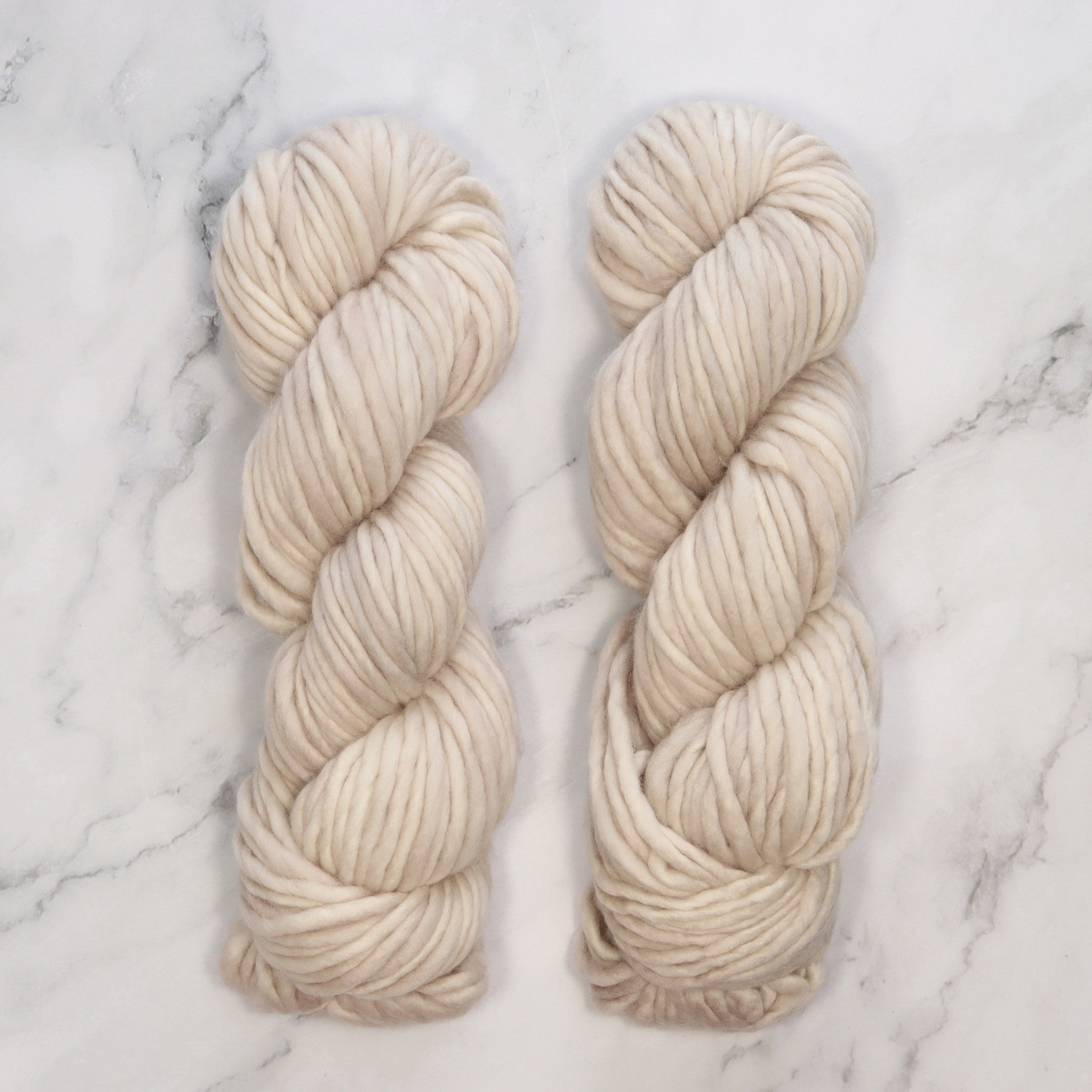 Fiori Grande in colourway Dove – 14ply+ weight merino yarn