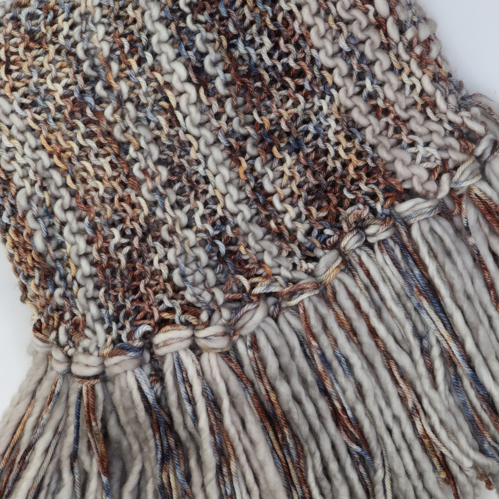 Tundra Scarf knitting kit