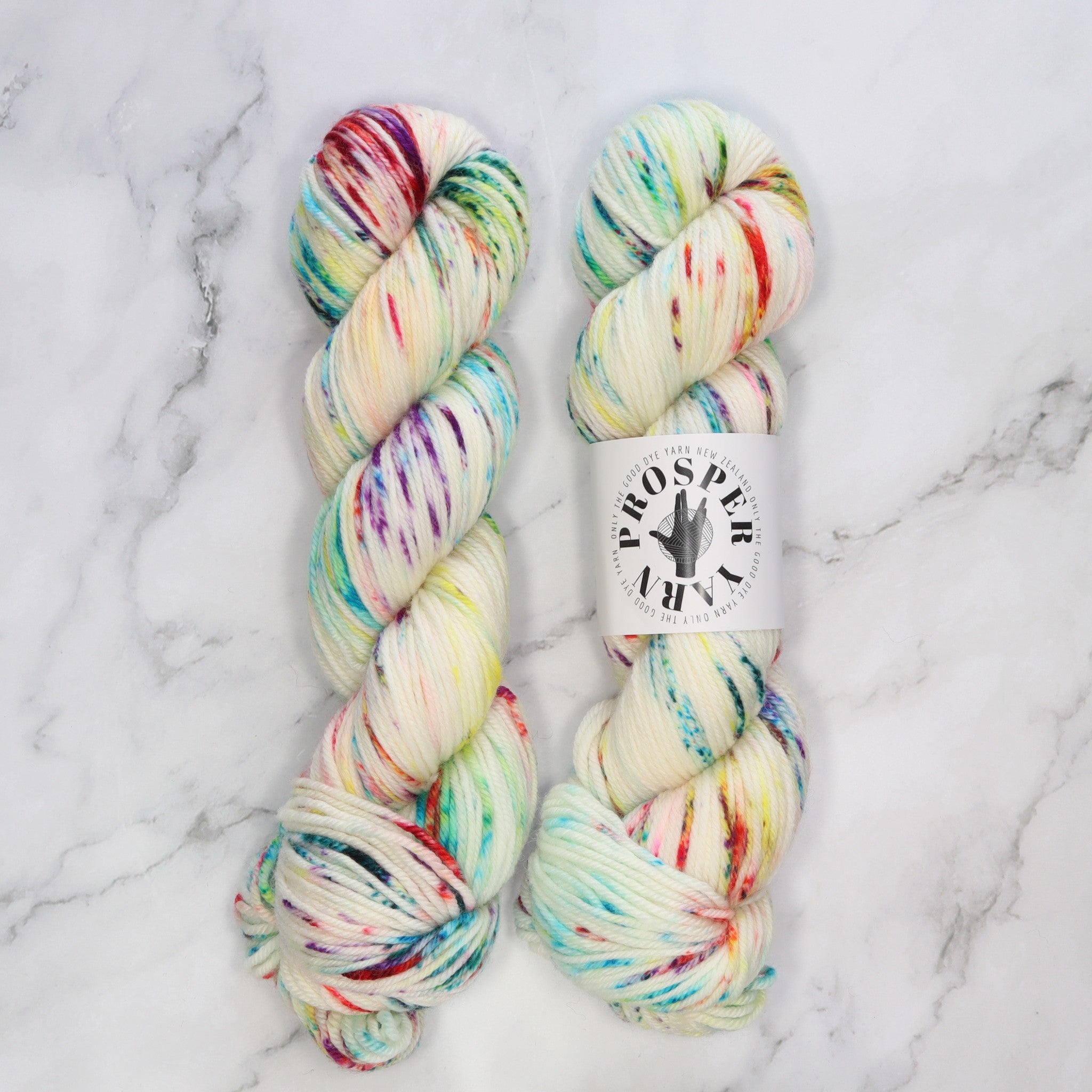 Prosper Yarns Prosper DK in colourway Pop Tart – 8ply weight merino yarn