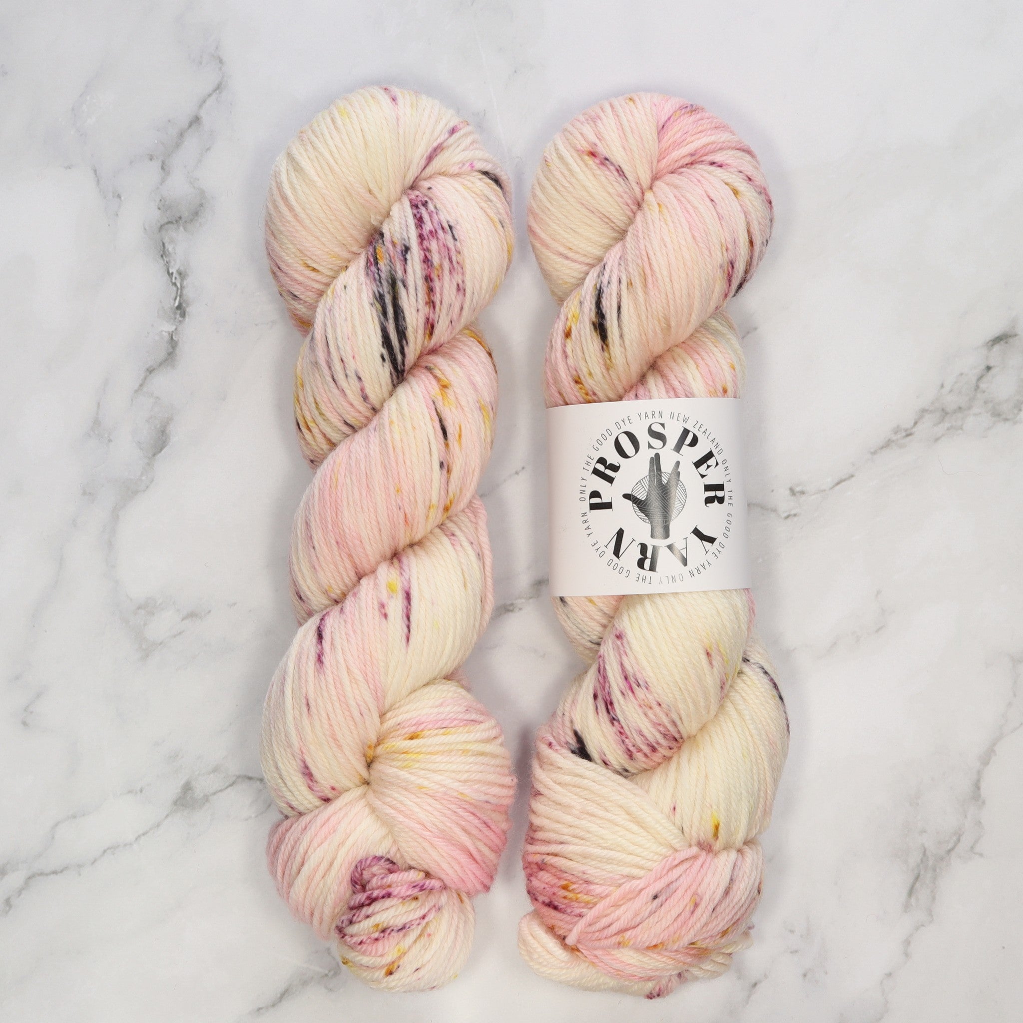 Prosper Yarns Prosper DK in colourway Sweet Little Lies – 8ply weight merino yarn