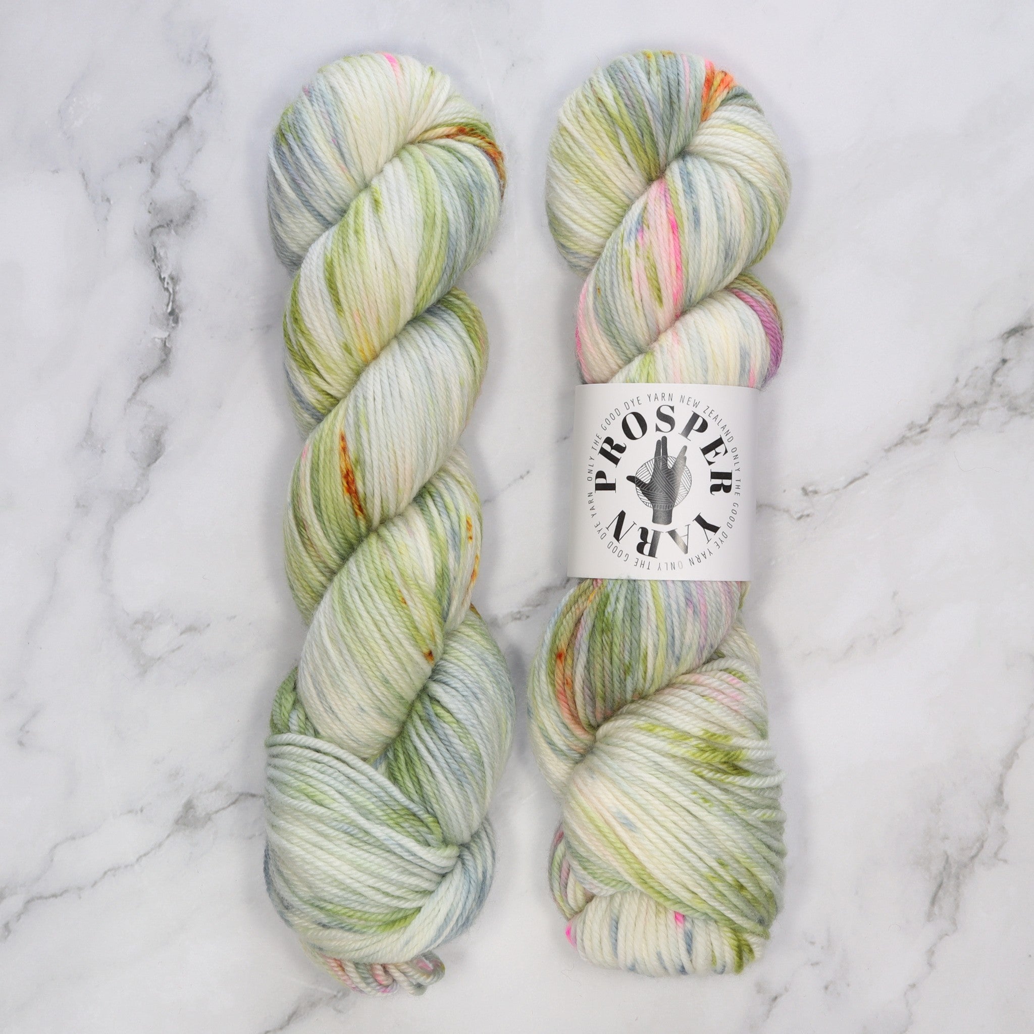 Prosper Yarns Prosper DK in colourway Twilight Zone – 8ply weight merino yarn