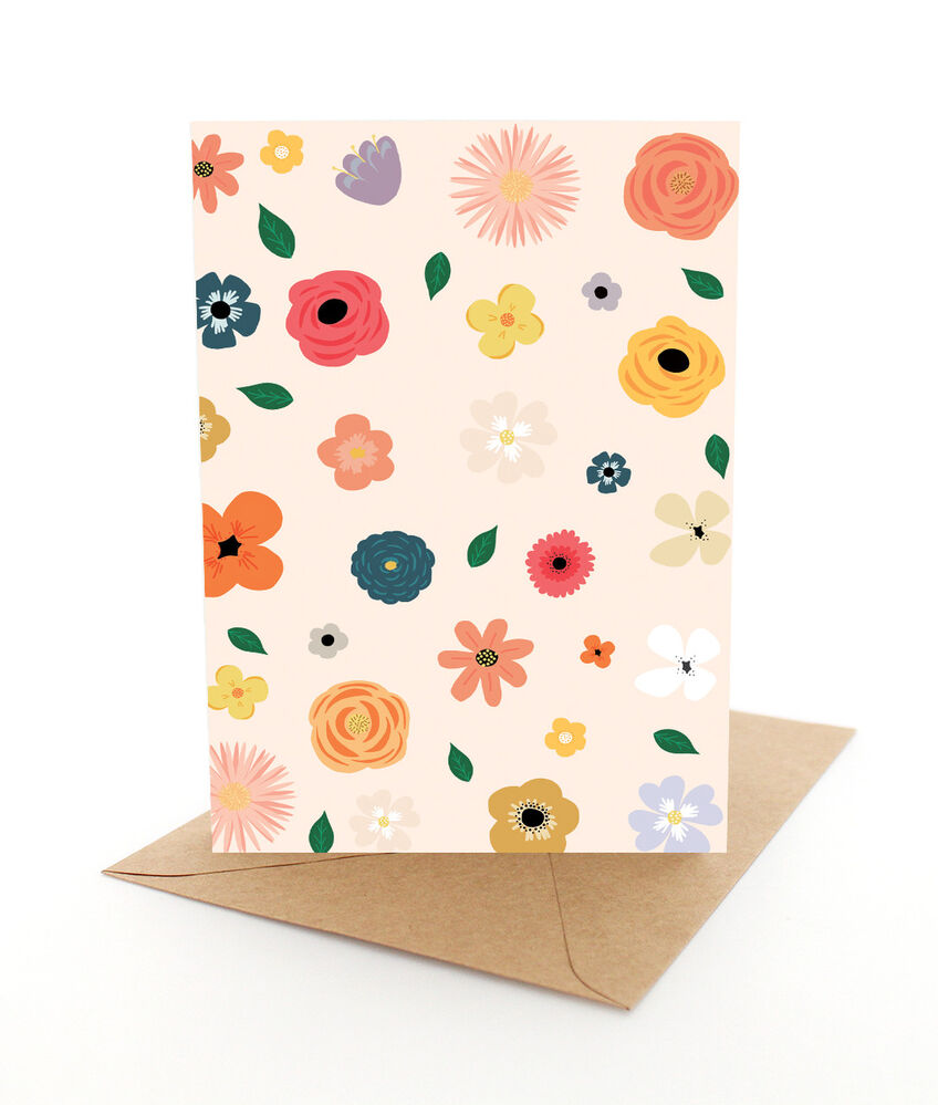 Pleasant Tree Greeting Cards – Floral Scatter