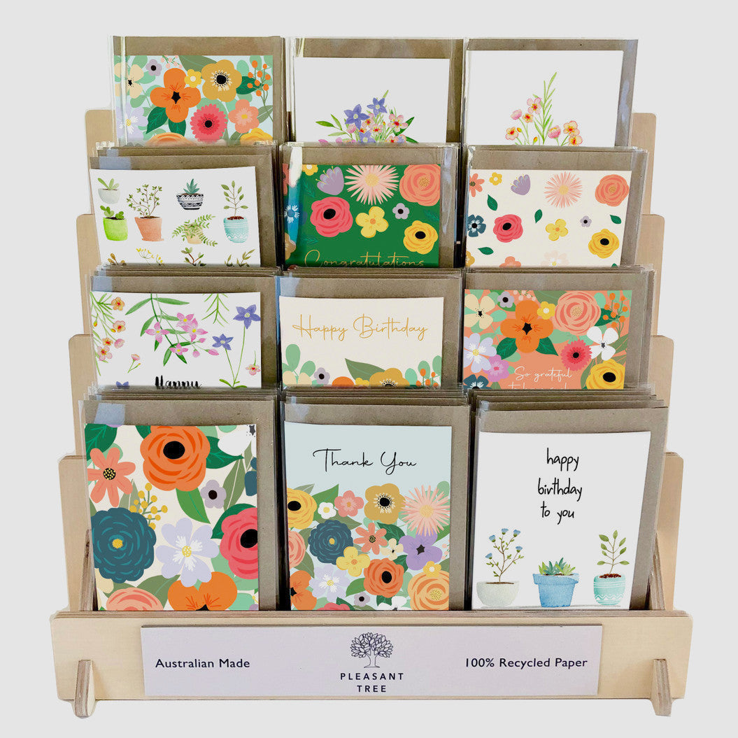 Pleasant Tree Greeting Cards