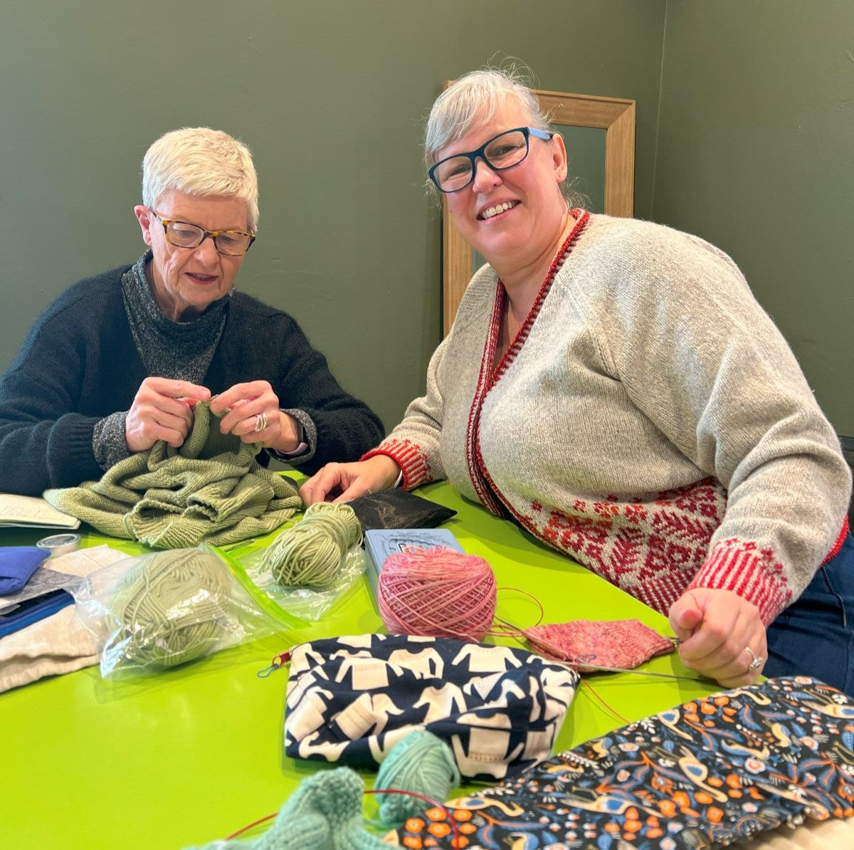Private Classes at Skein Sisters