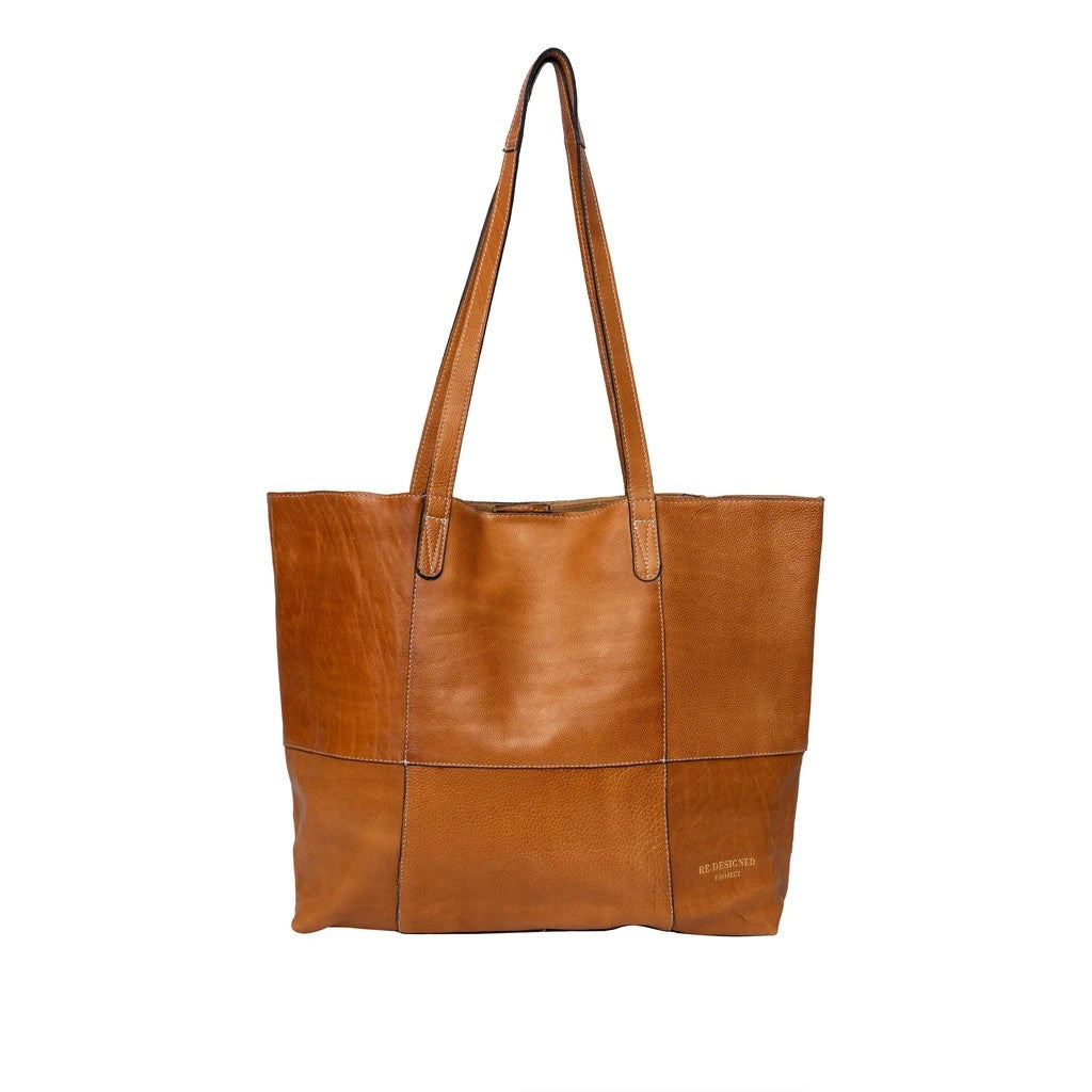 Re:Designed Project 19 Soft Leather Shopper Bag – Burned Tan