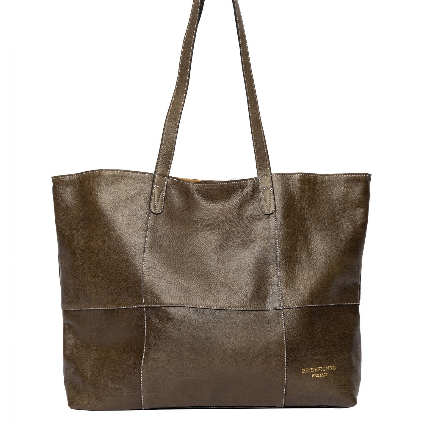 Re:Designed Project 19 Soft Leather Shopper Bag – Dark Green