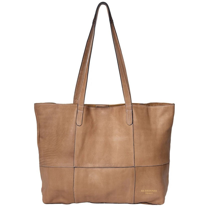 Re:Designed Project 19 Soft Leather Shopper Bag – Taupe