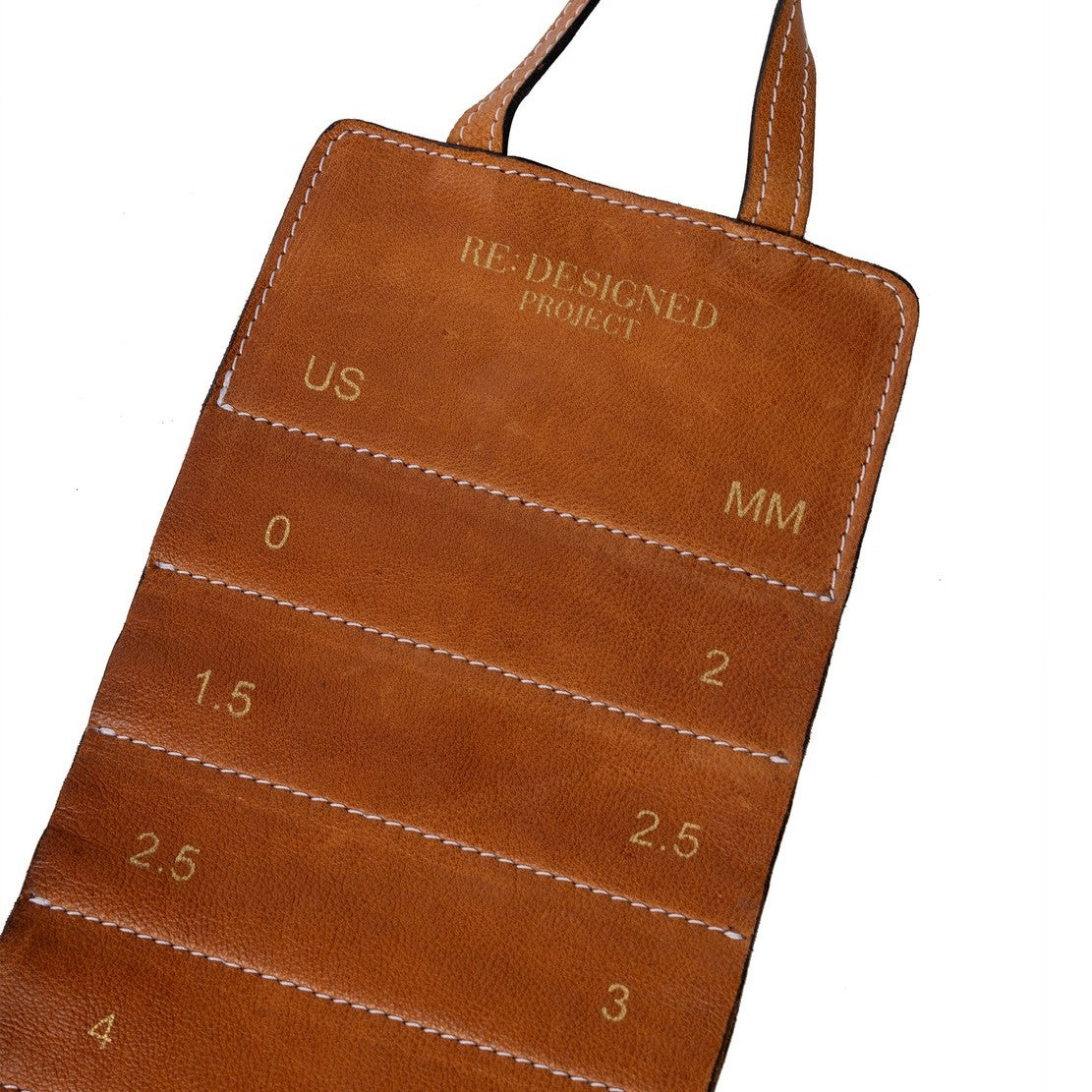 Re:Designed Project 66 Circular Needle Case – Burned Tan