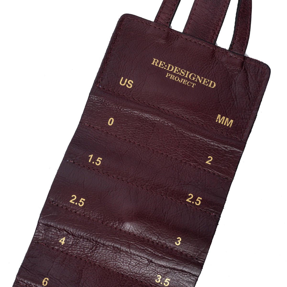 Re:Designed Project 66 Circular Needle Case – Dark Cherry