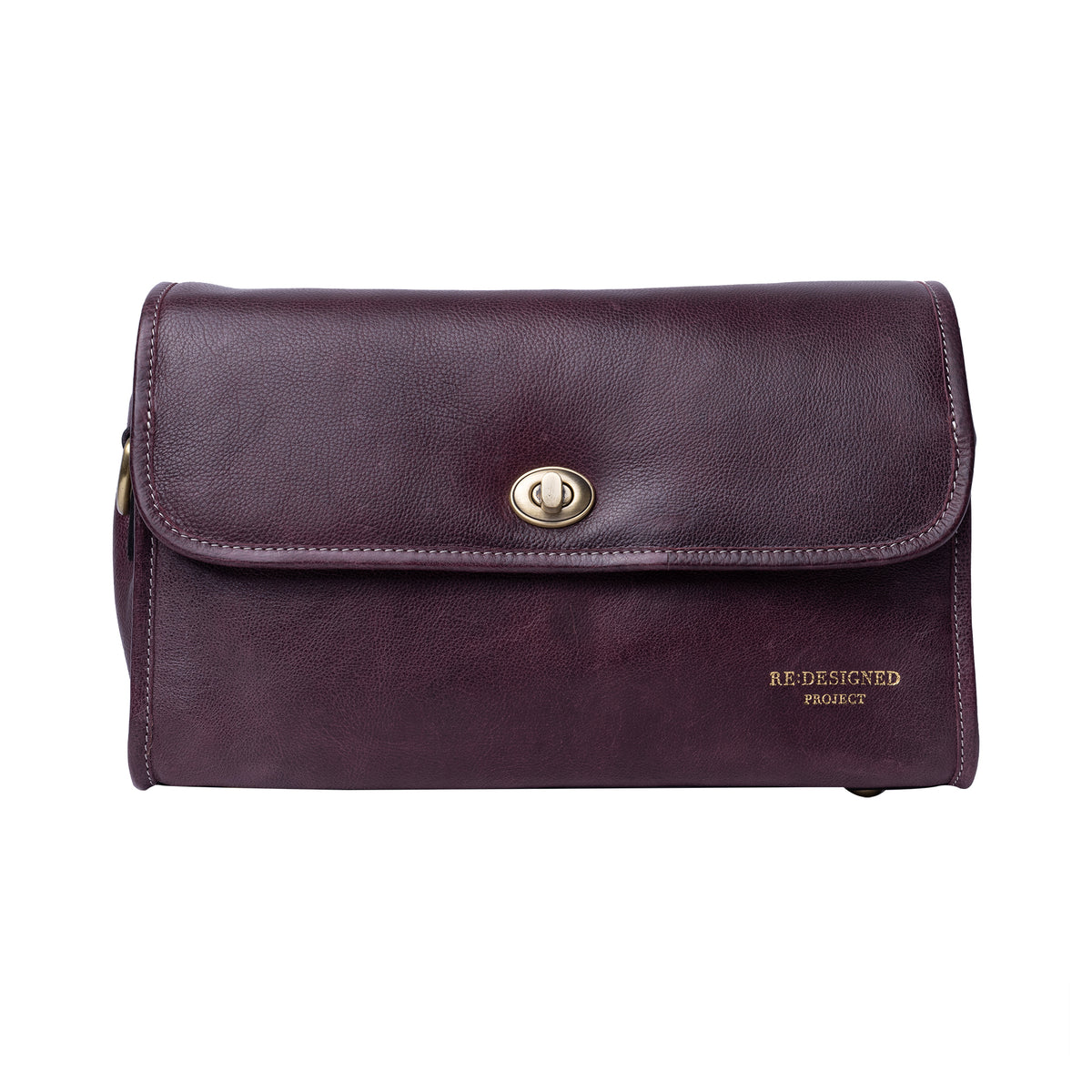 Re:Designed Project 74 Small Shoulder Bag – Dark Cherry