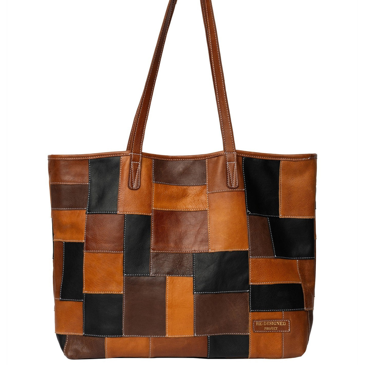 Re:Designed Project 19 Soft Leather Shopper Bag – Multi